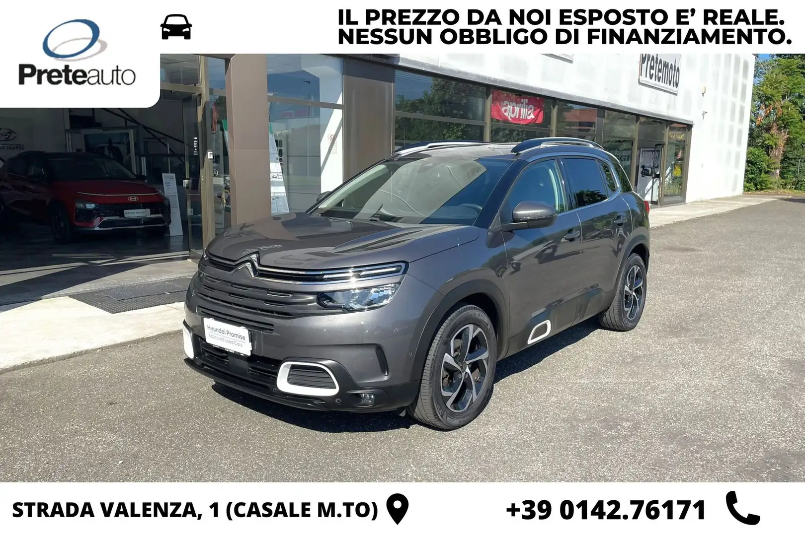 Citroen C5 Aircross PureTech 130 S&S Feel Gris - 1