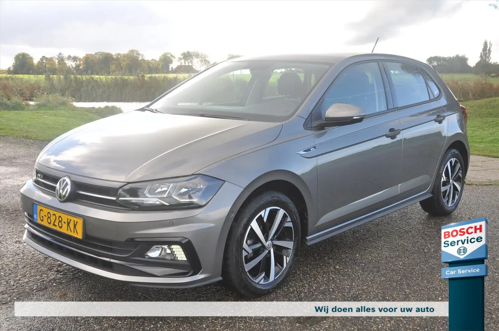 Volkswagen Polo 1.0 TSI R-Line DSG Automaat Grijs - 1