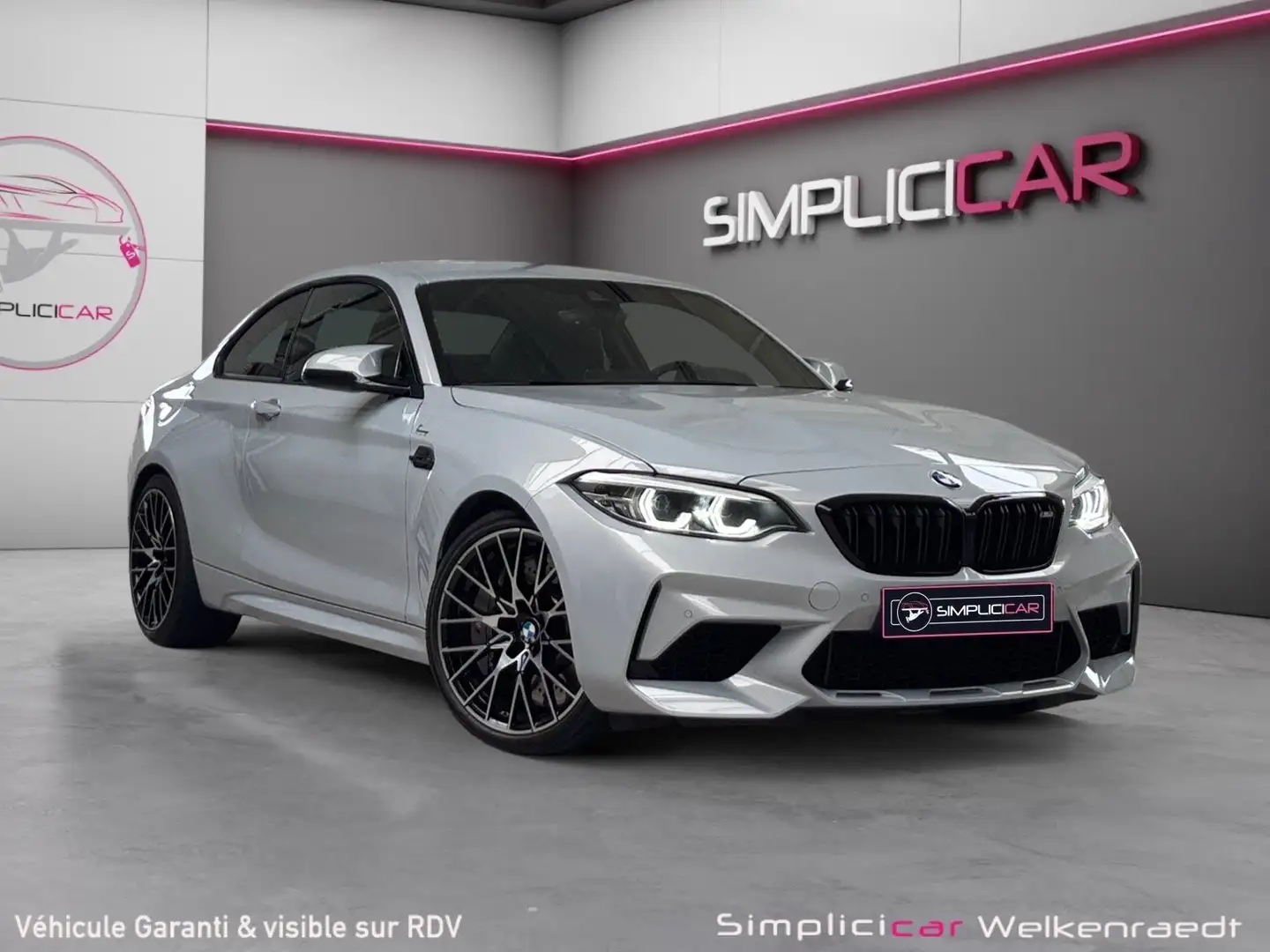 BMW M2 M2 Competition/DKG/3.0L/FREIN M SPORT/SG CHAUFF Šedá - 1