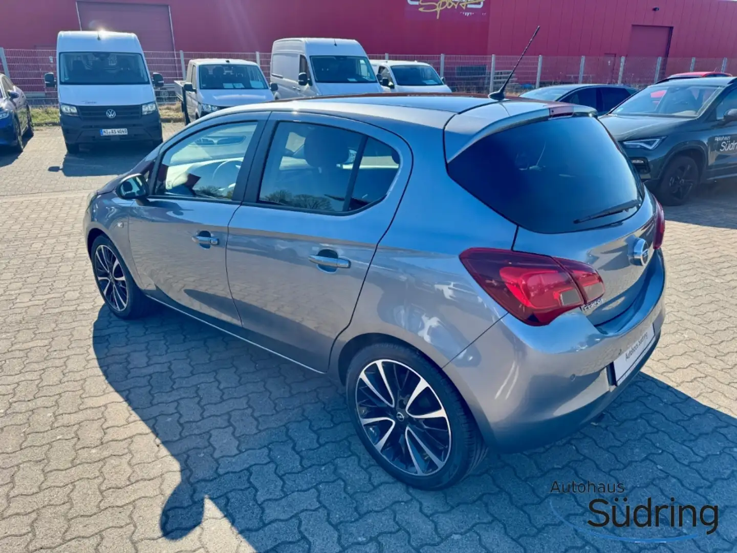 Opel Corsa 1,4 Edition Rückfahrkam. Temp Klima Silber - 2