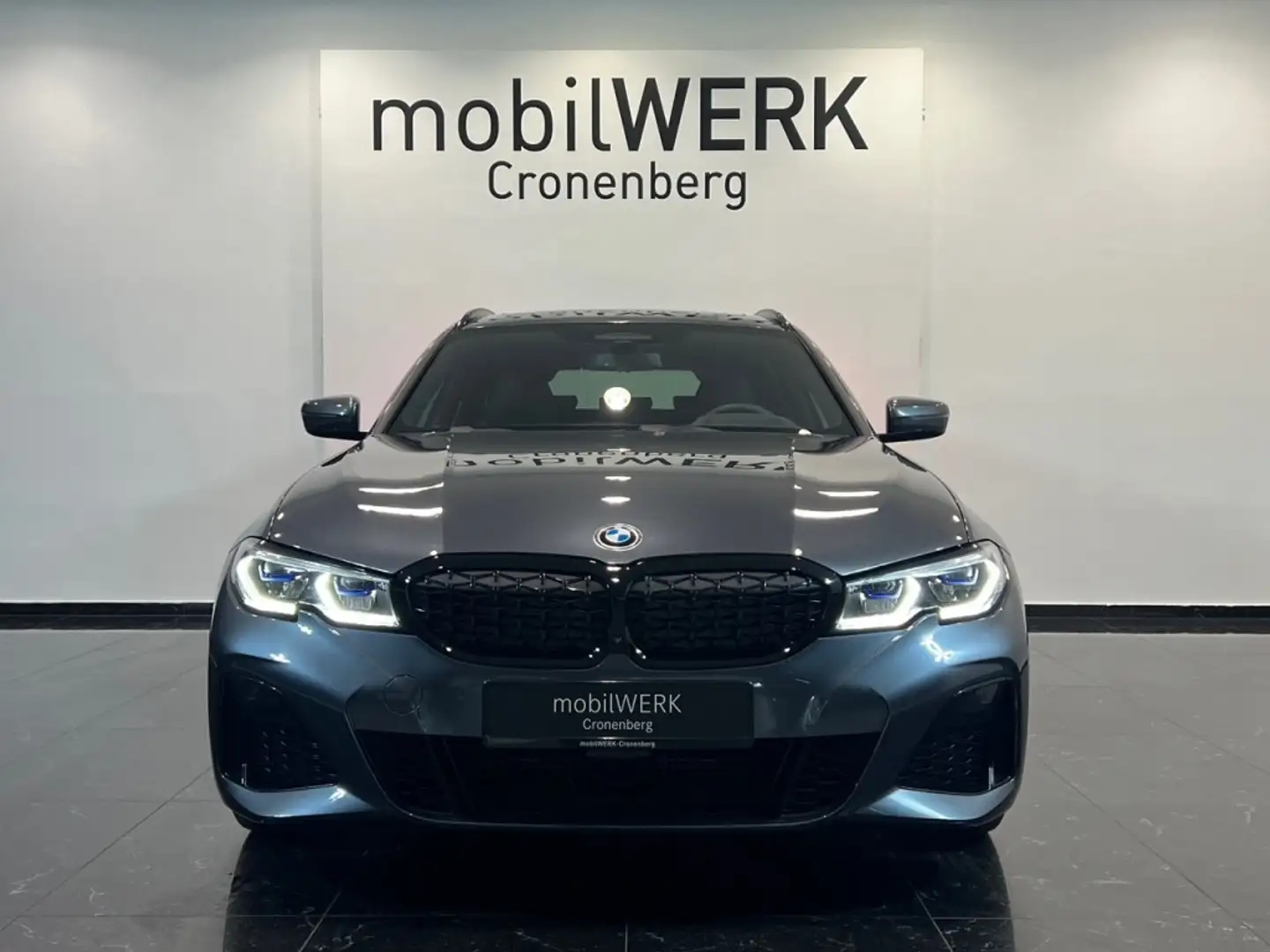 BMW 340 PANO Standh. HUD M-Sitz DA-Prof. AHK Laser Grijs - 2