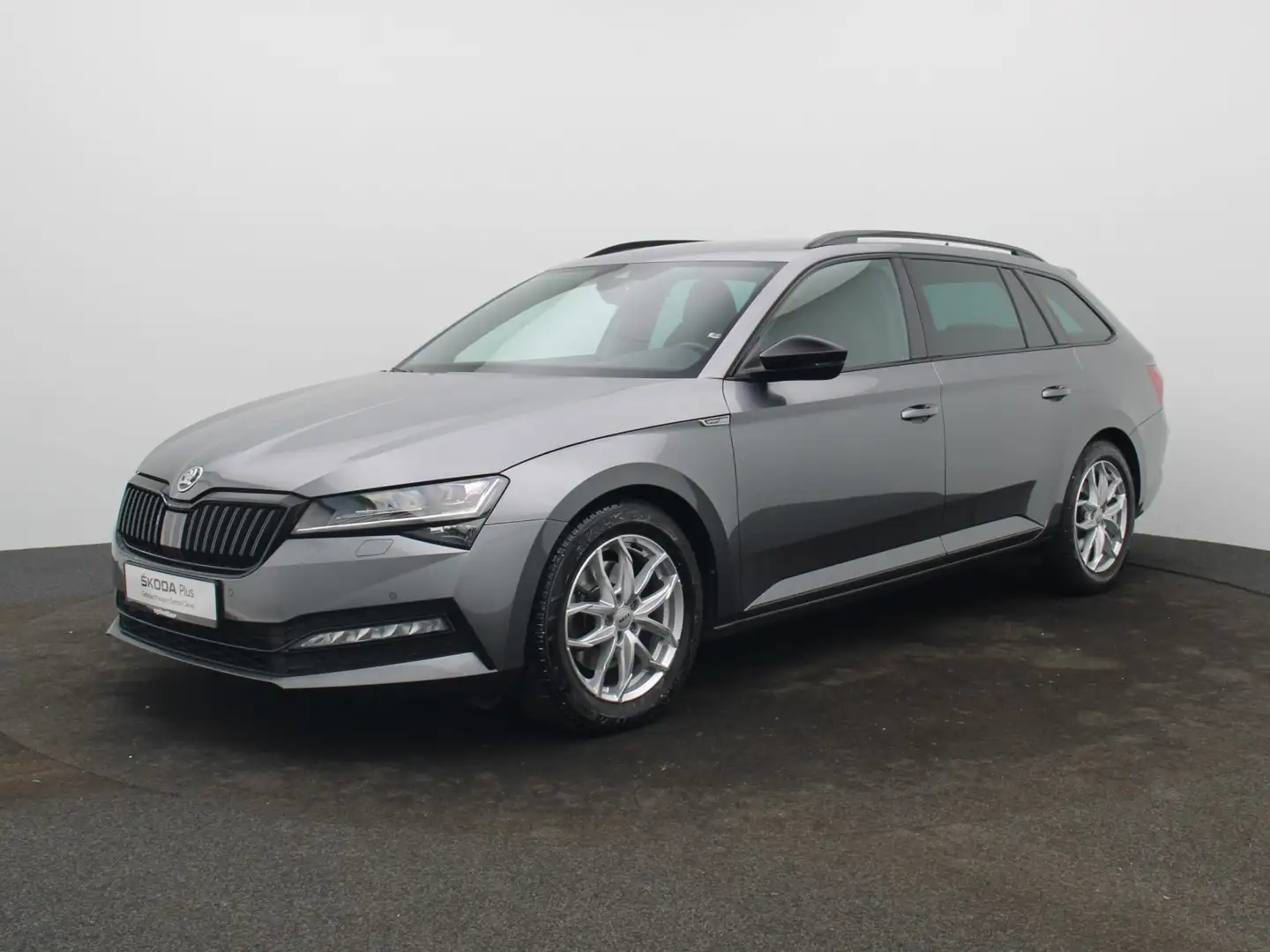 Skoda Superb Combi Sportline 2.0 TDI DSG / Matrix, AHK Grau - 2