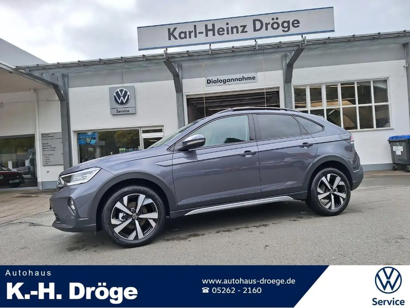 Volkswagen Taigo Life 1.0 TSI DSG AHK IQ.LIGHT Kamera Grau - 1