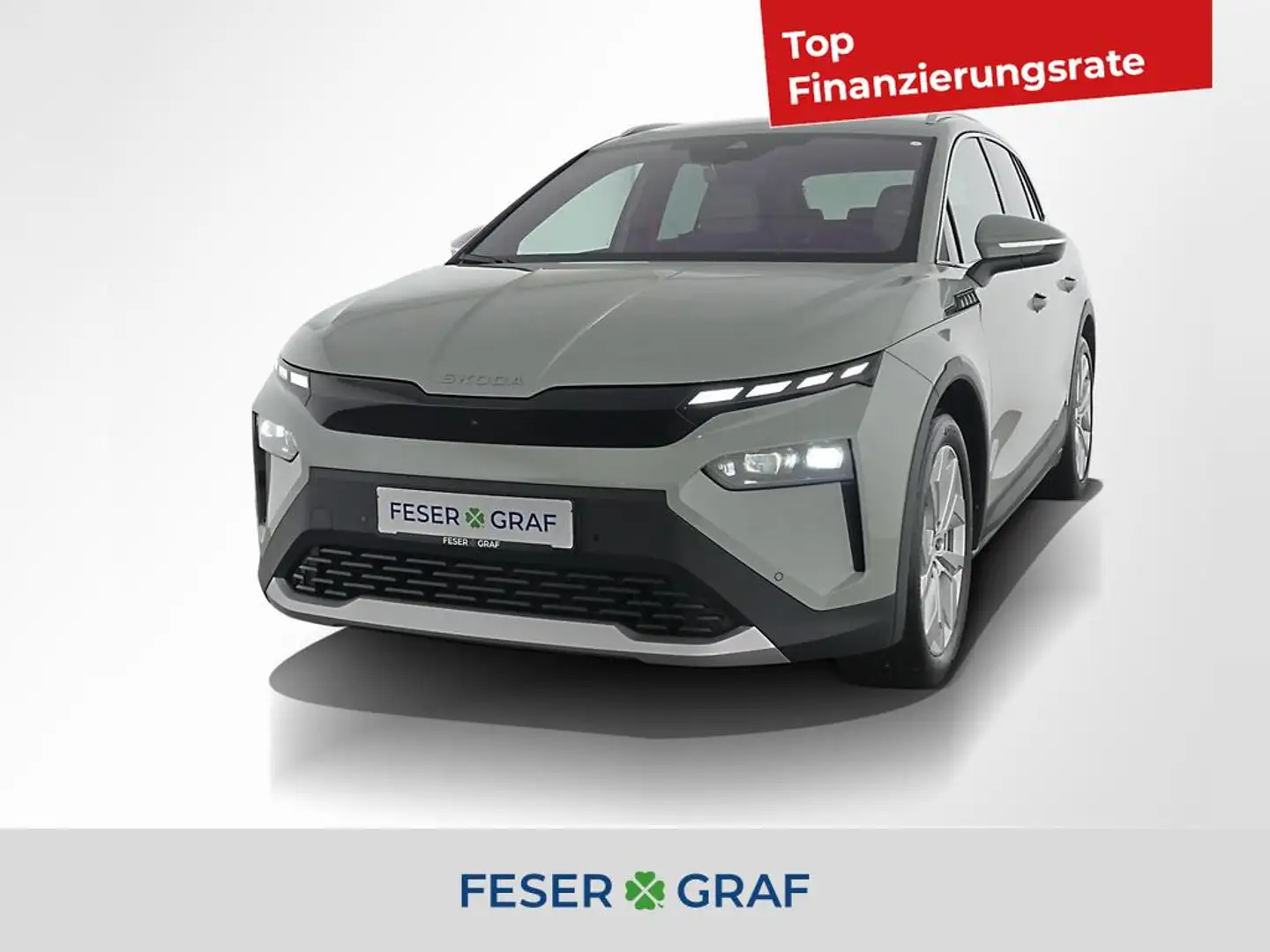 Skoda Elroq 85 Matrix-LED / DAB / ACC / PDC / RearView / Head- Grün - 1