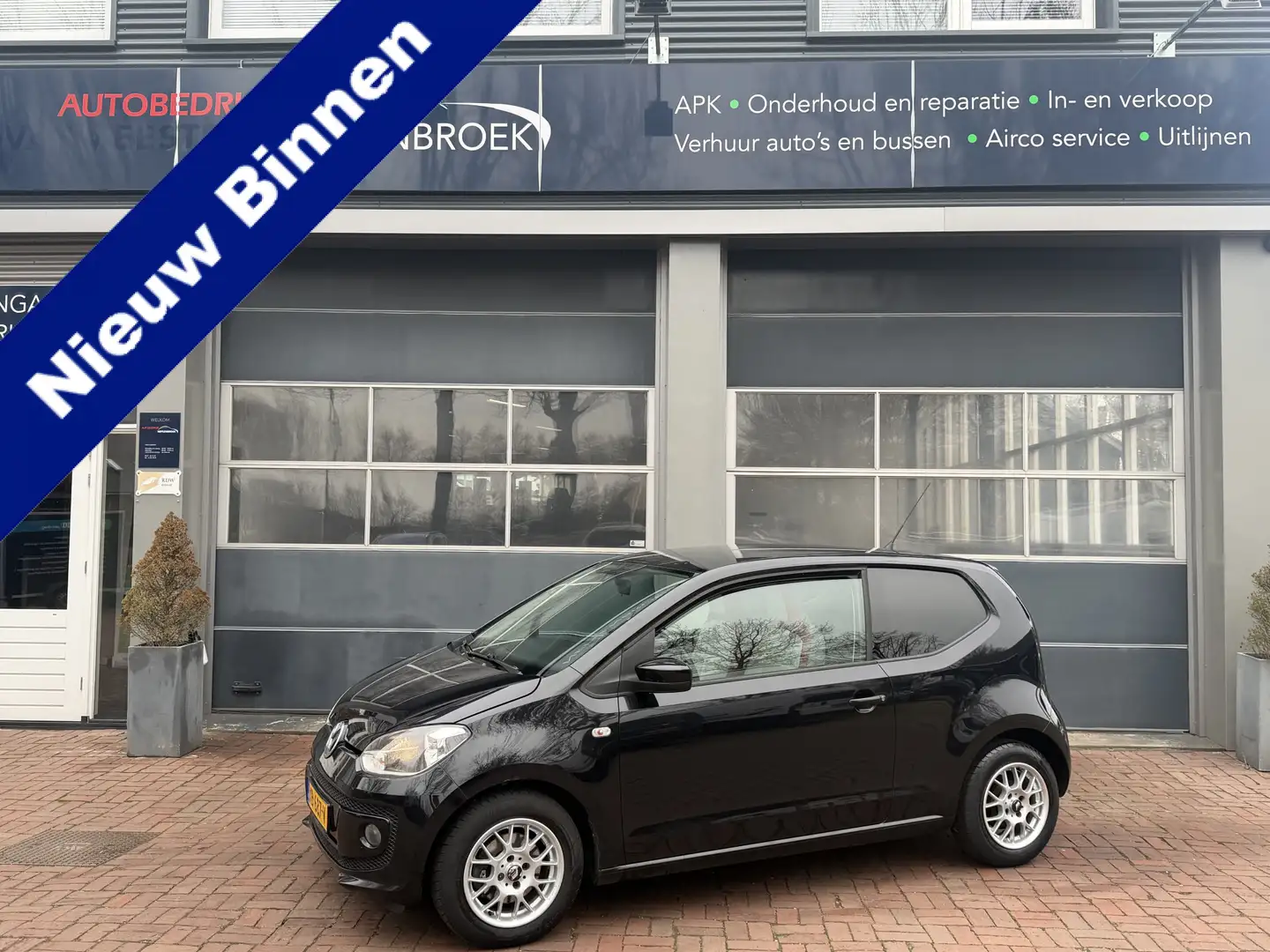 Volkswagen up! 1.0 take up! Stoelveraming,Airco,Cv,Navi,14Inch Schwarz - 1