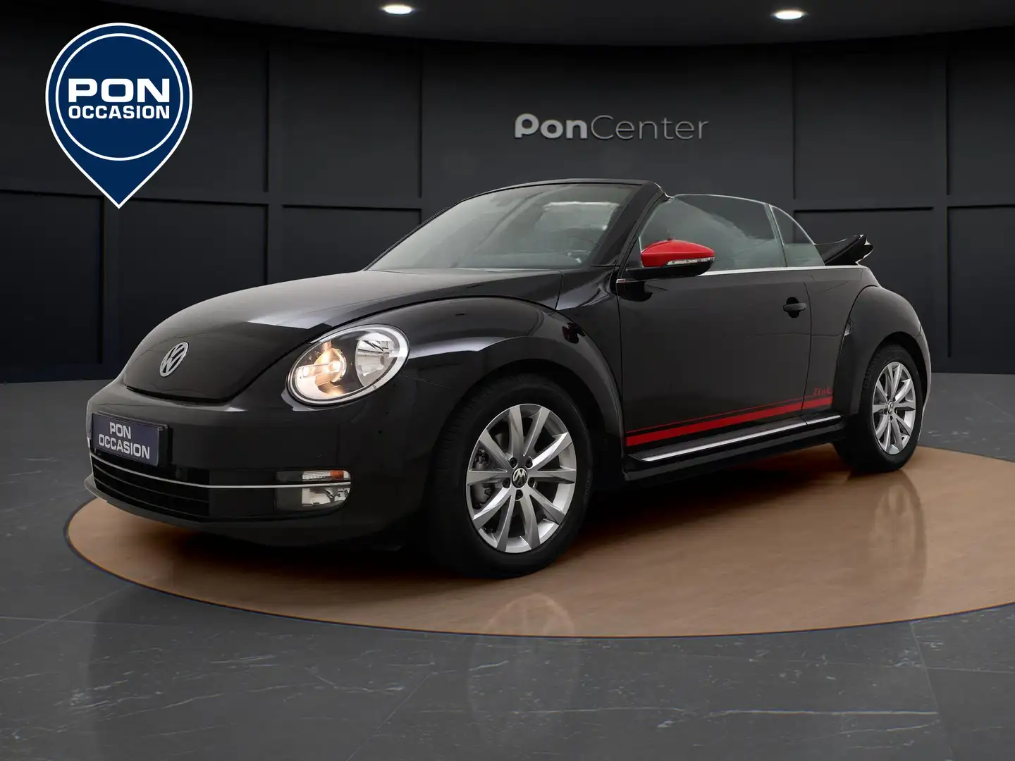 Volkswagen Beetle Cabriolet 1.2 TSI Exclusive Series | Navigatie | P Zwart - 1
