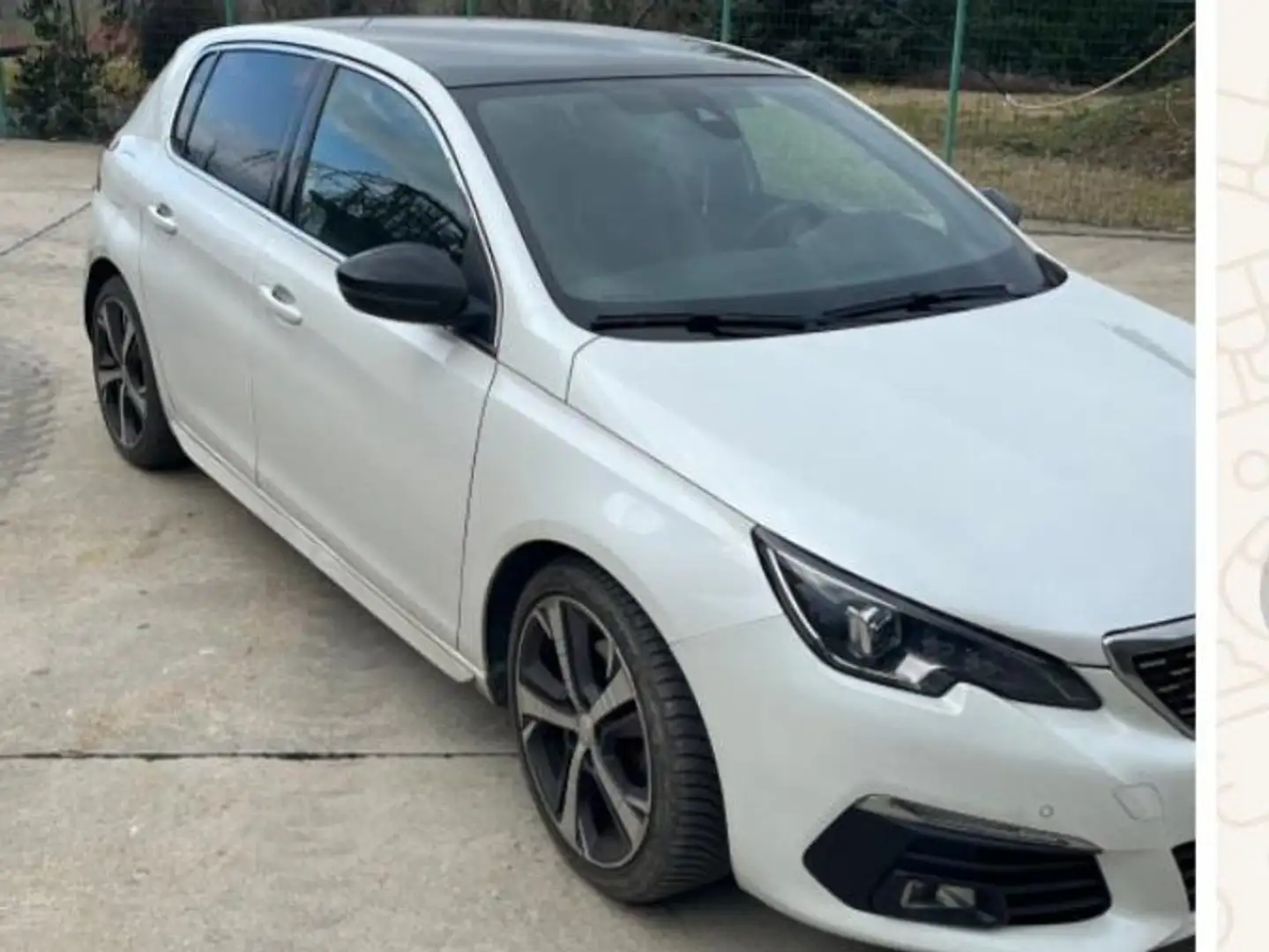 Peugeot 308 308 5p 2.0 bluehdi 16v Gt Line s Bianco - 1