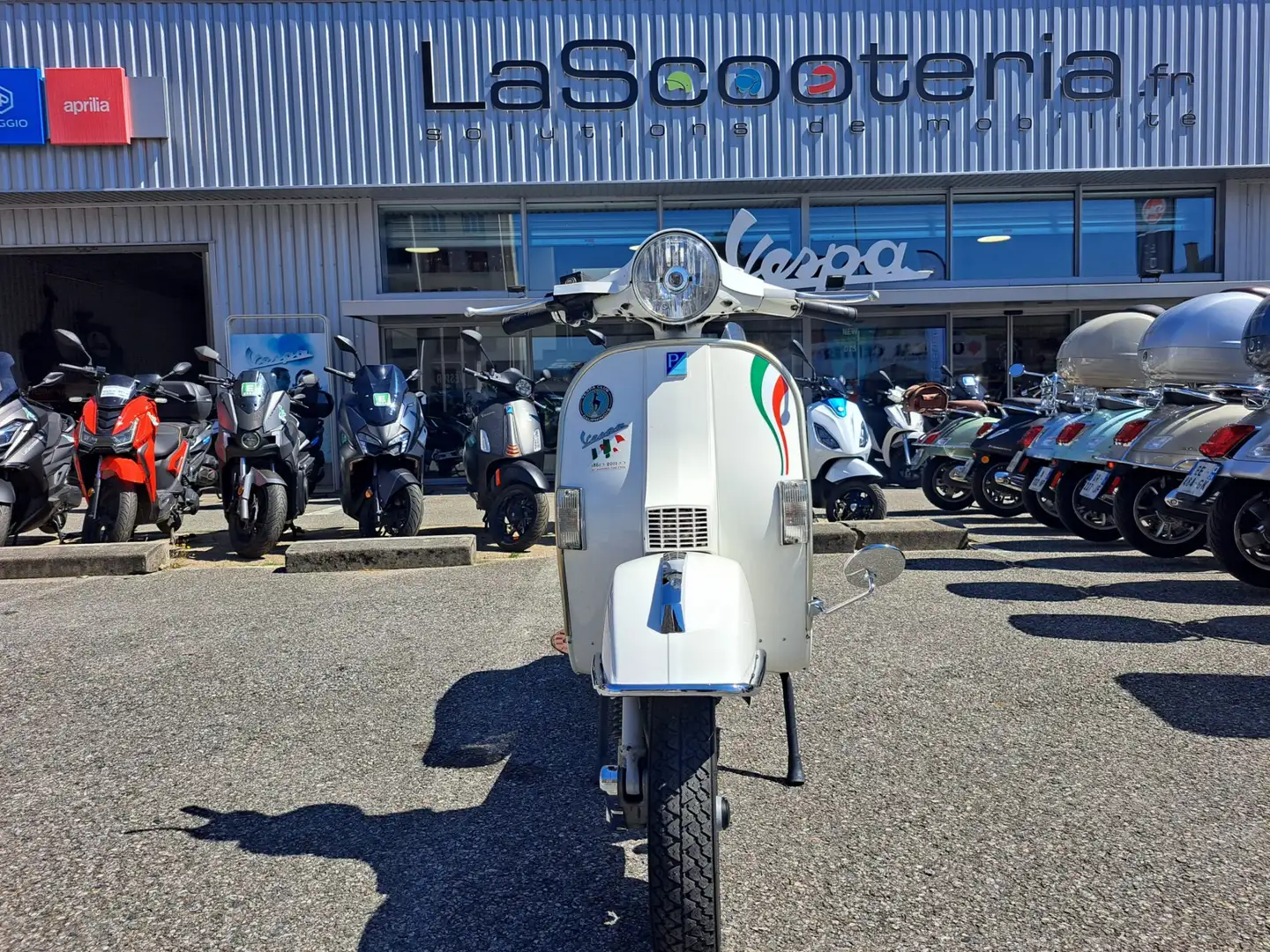 Vespa PX 125 Blanc - 2