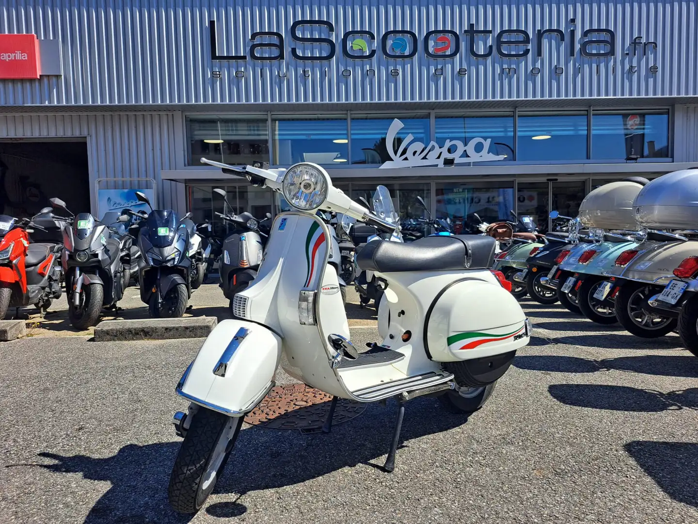 Vespa PX 125 Blanc - 1