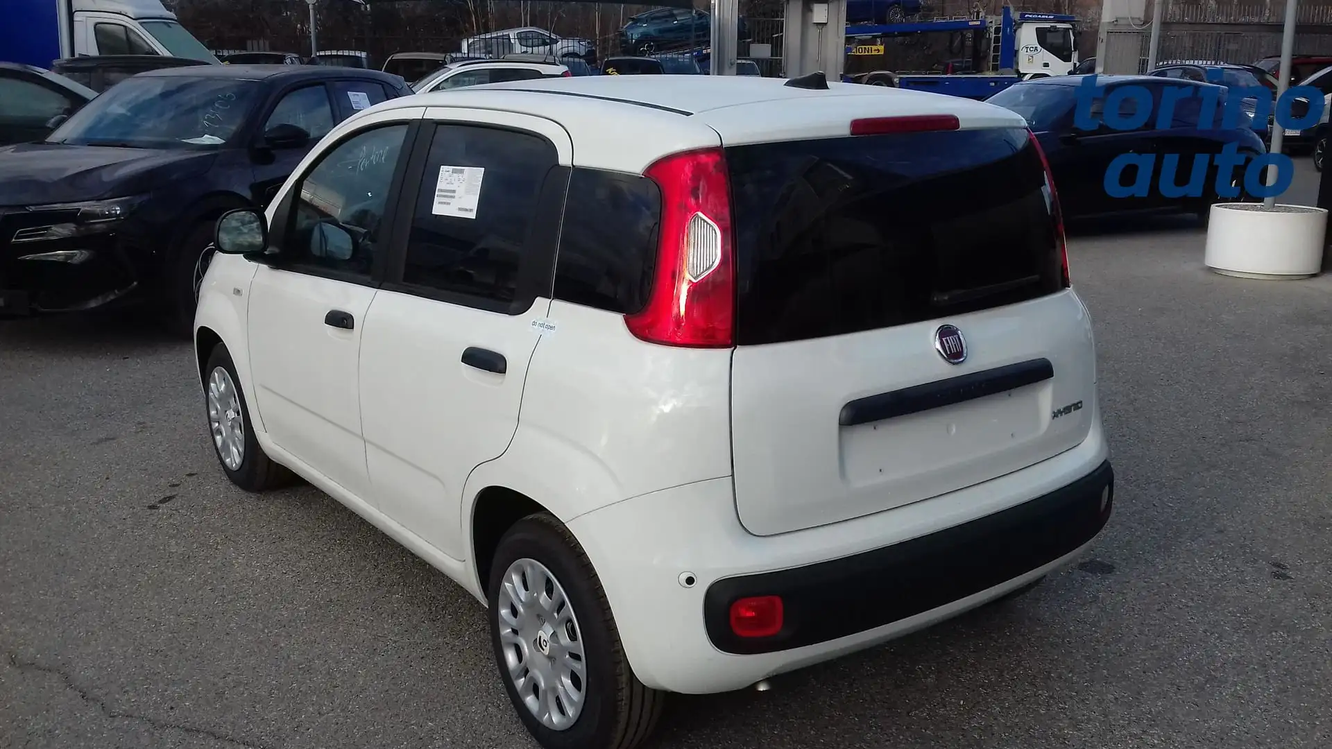 Fiat Panda Panda 1.0 S&S Hybrid Van 2 posti Wit - 2