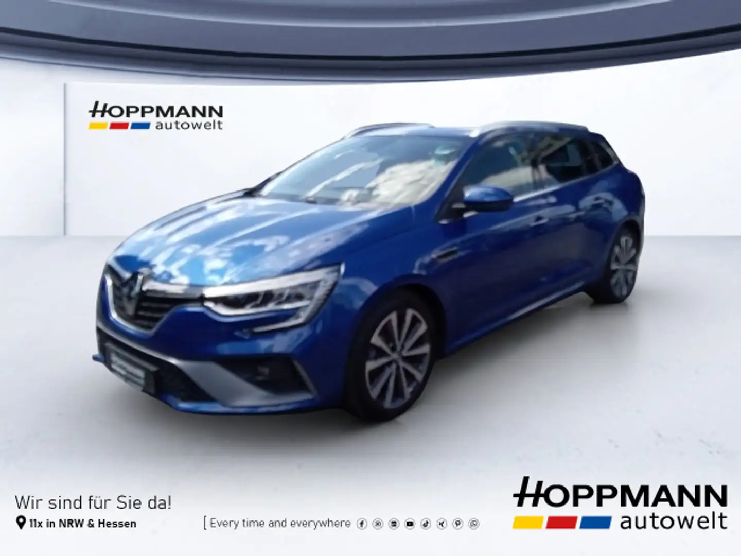 Renault Megane IV Grandtour 1.6 E-Tech Plug-In Hybrid Blau - 1