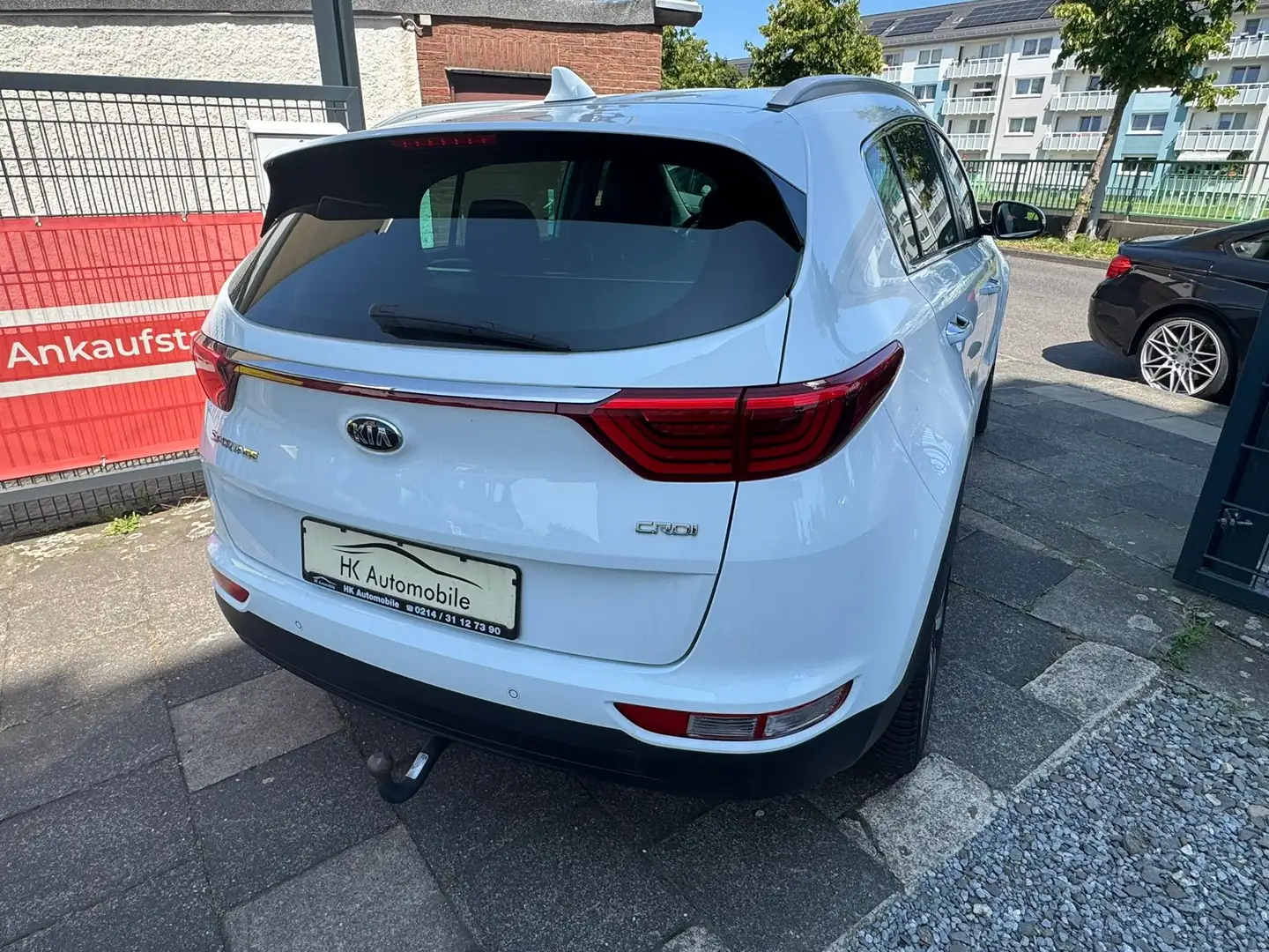 Kia Sportage Spirit 4WD 1.Hand, 109tkm, Schechheft, Xenon, Navi Bianco - 2