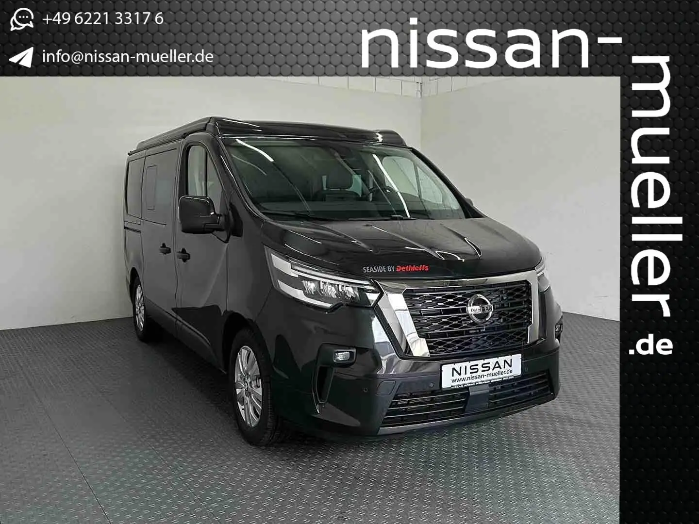 Nissan Primastar Camper Seaside by Dethleffs DCT 170PS Noir - 1