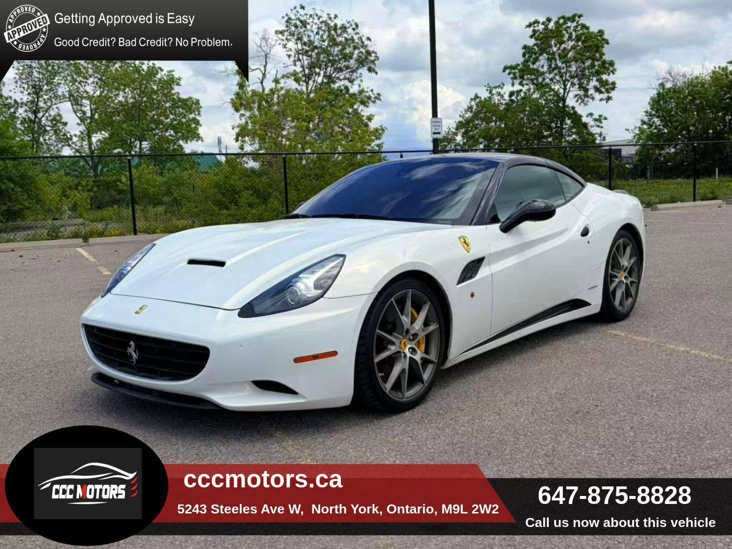 2011 Ferrari California CONVERTIBLE