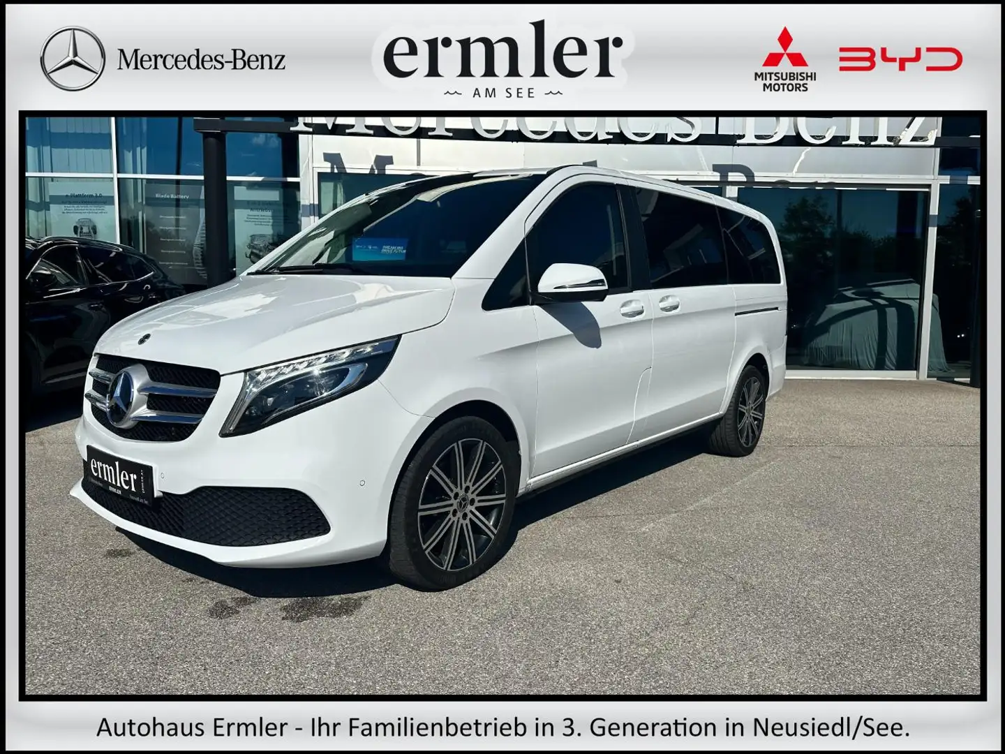 Mercedes-Benz V 250 d Lang Weiß - 1