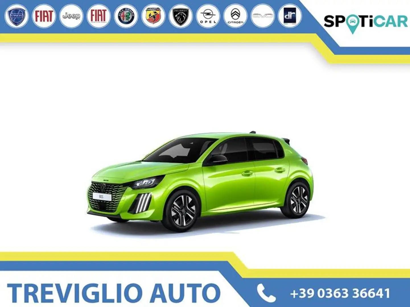 Peugeot 208 Hybrid 145 e-DCS6 S&S 5p ALLURE+GT Giallo - 1