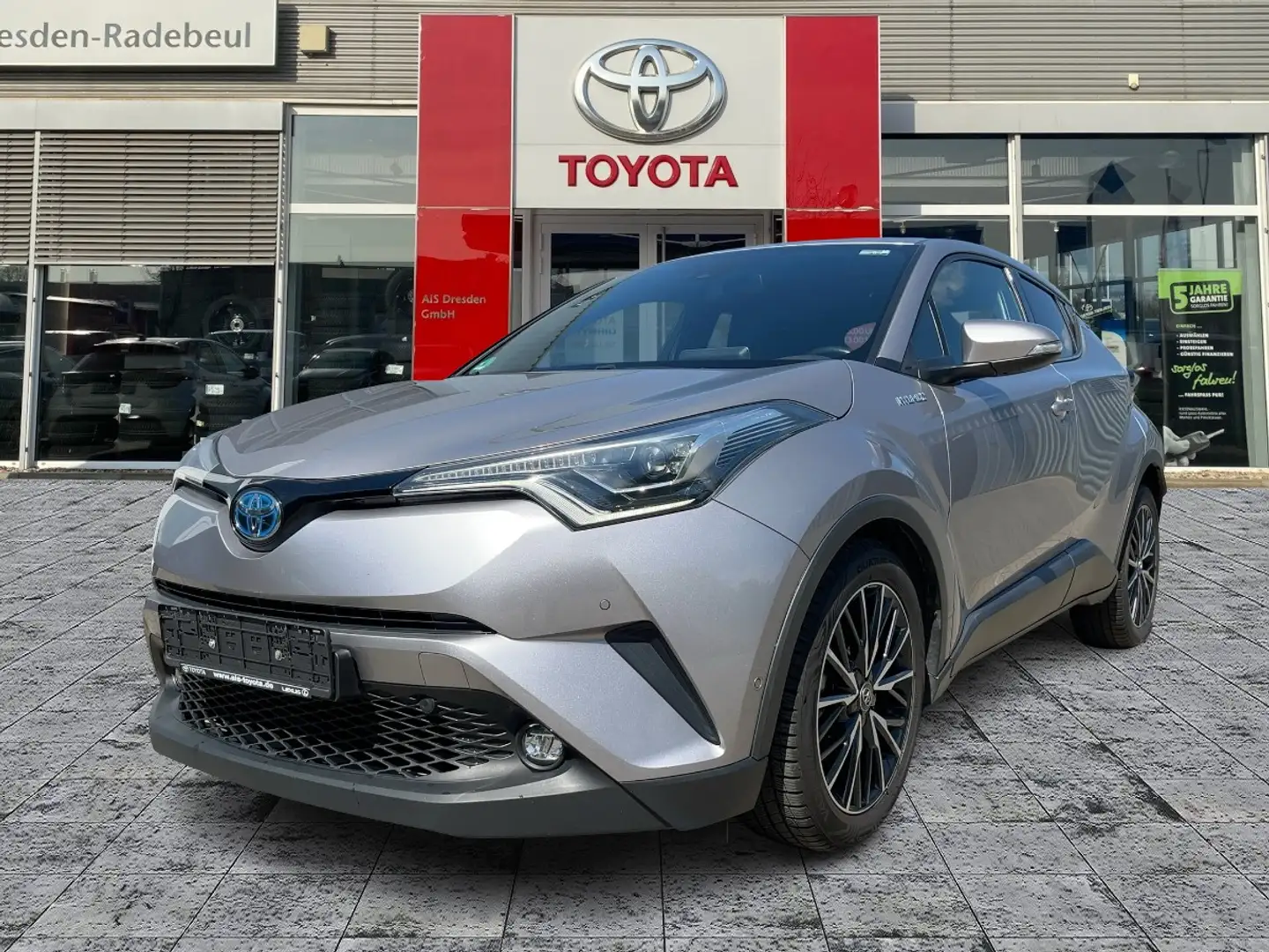 Toyota C-HR 1.8 Hybrid Lounge Navi*JBL*SHZ*KAM*DAB Zilver - 2