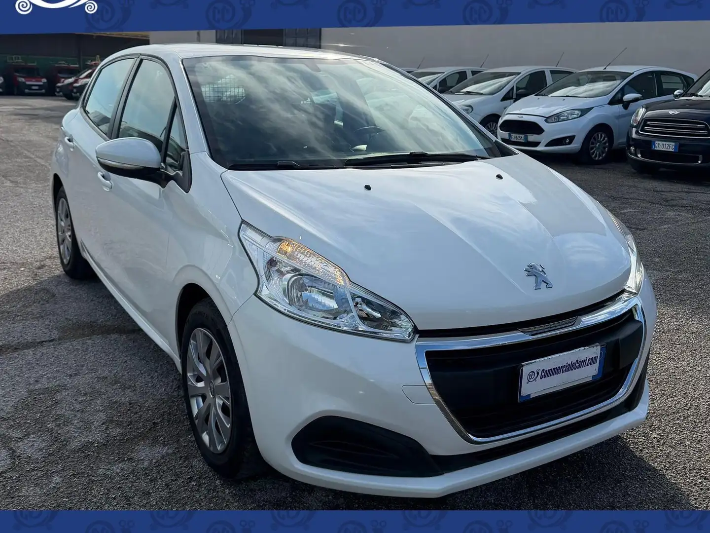 Peugeot 208 VAN 1.5 BLUEHDI 5 PORTE 2 POSTI - 2019 Weiß - 1