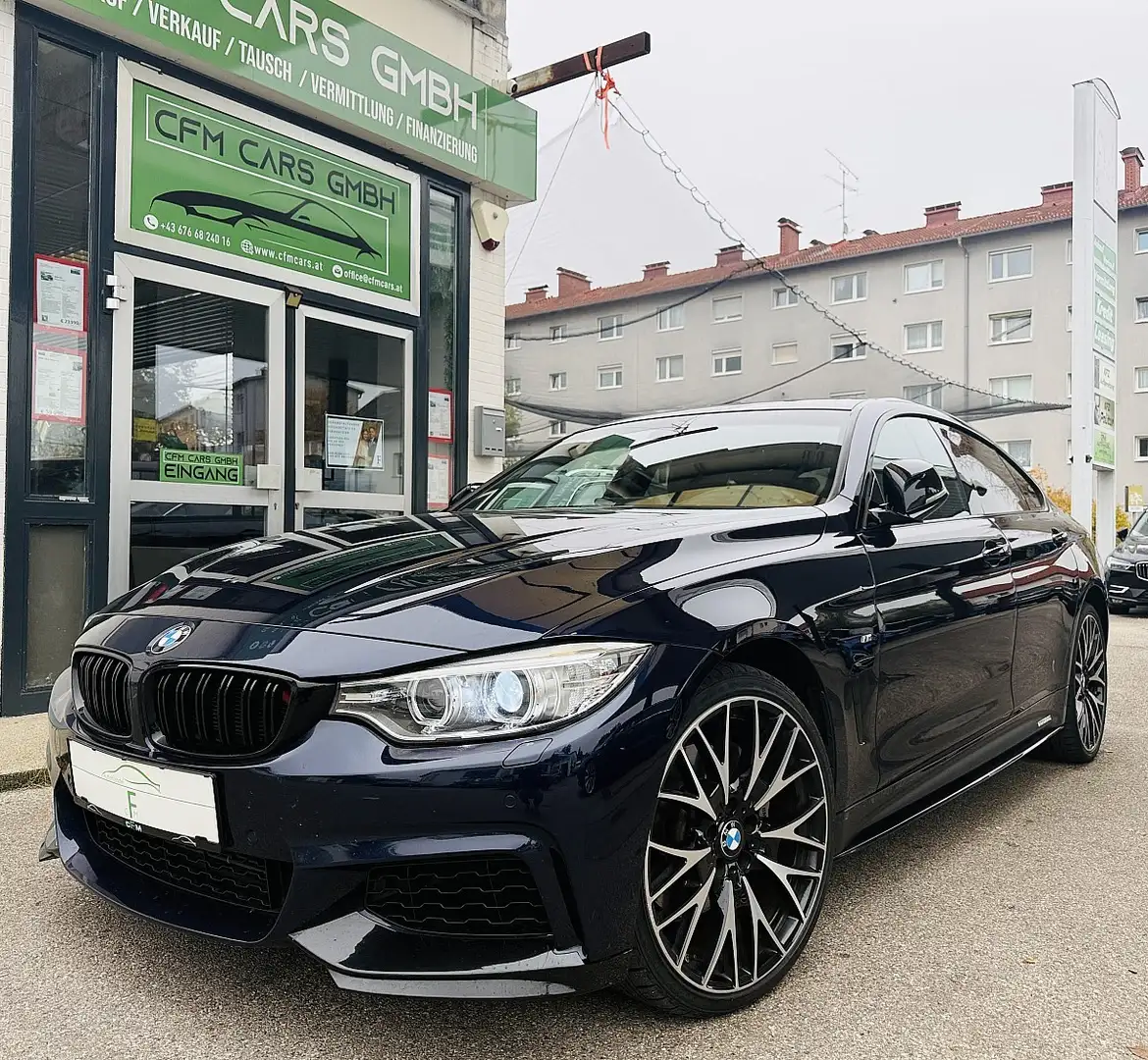 BMW 435 d Gran Coupe xDrive M Sport Blau - 1