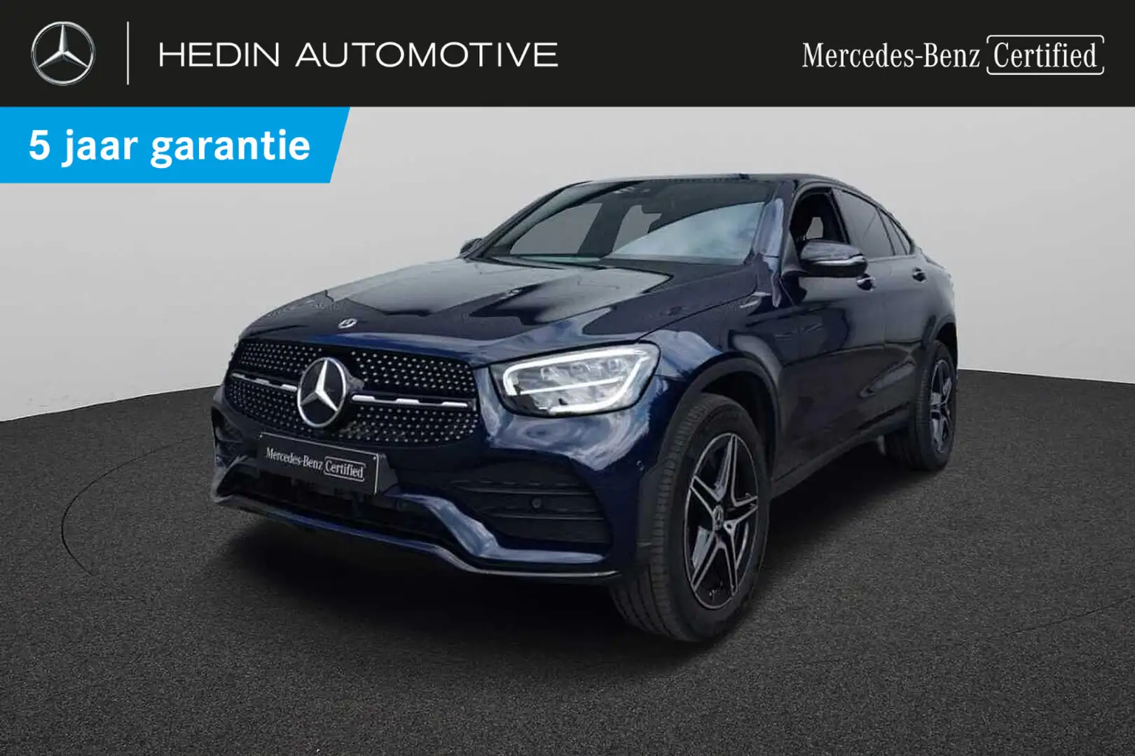 Mercedes-Benz GLC 300 -Klasse de 4MATIC Coupé AMG Line | Panoramisch Dak Blauw - 1