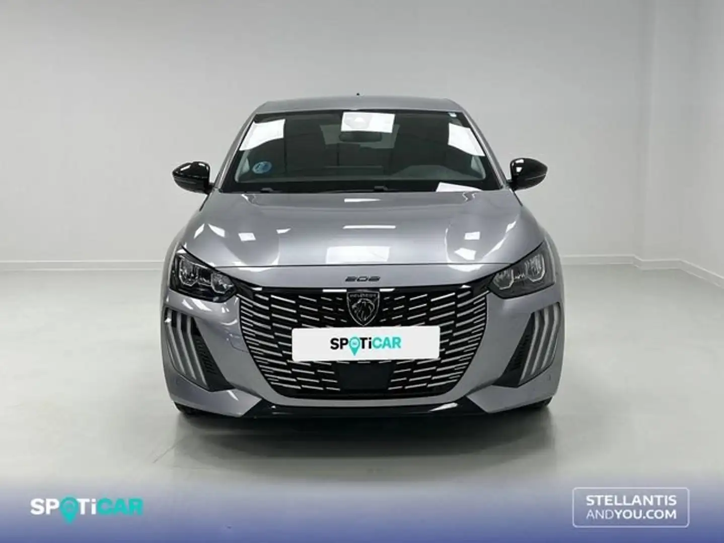 Peugeot 208 1.2 Hybrid Allure e-DCS6 110 Gris - 2