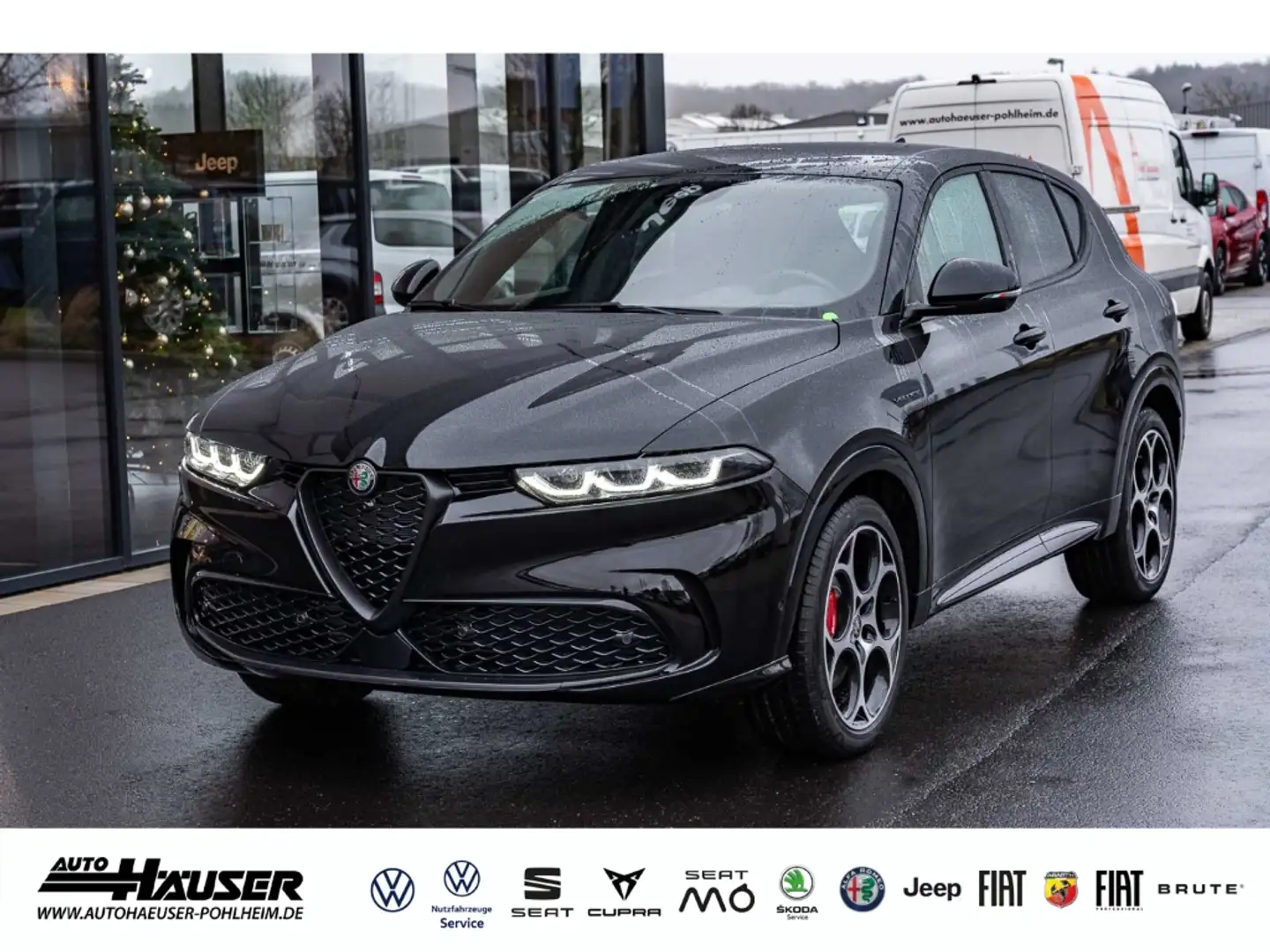 Alfa Romeo Tonale MY24 VELOCE 1.5 VGT 48V-Hybrid 15kW TECHNOLOGIE NE Schwarz - 1