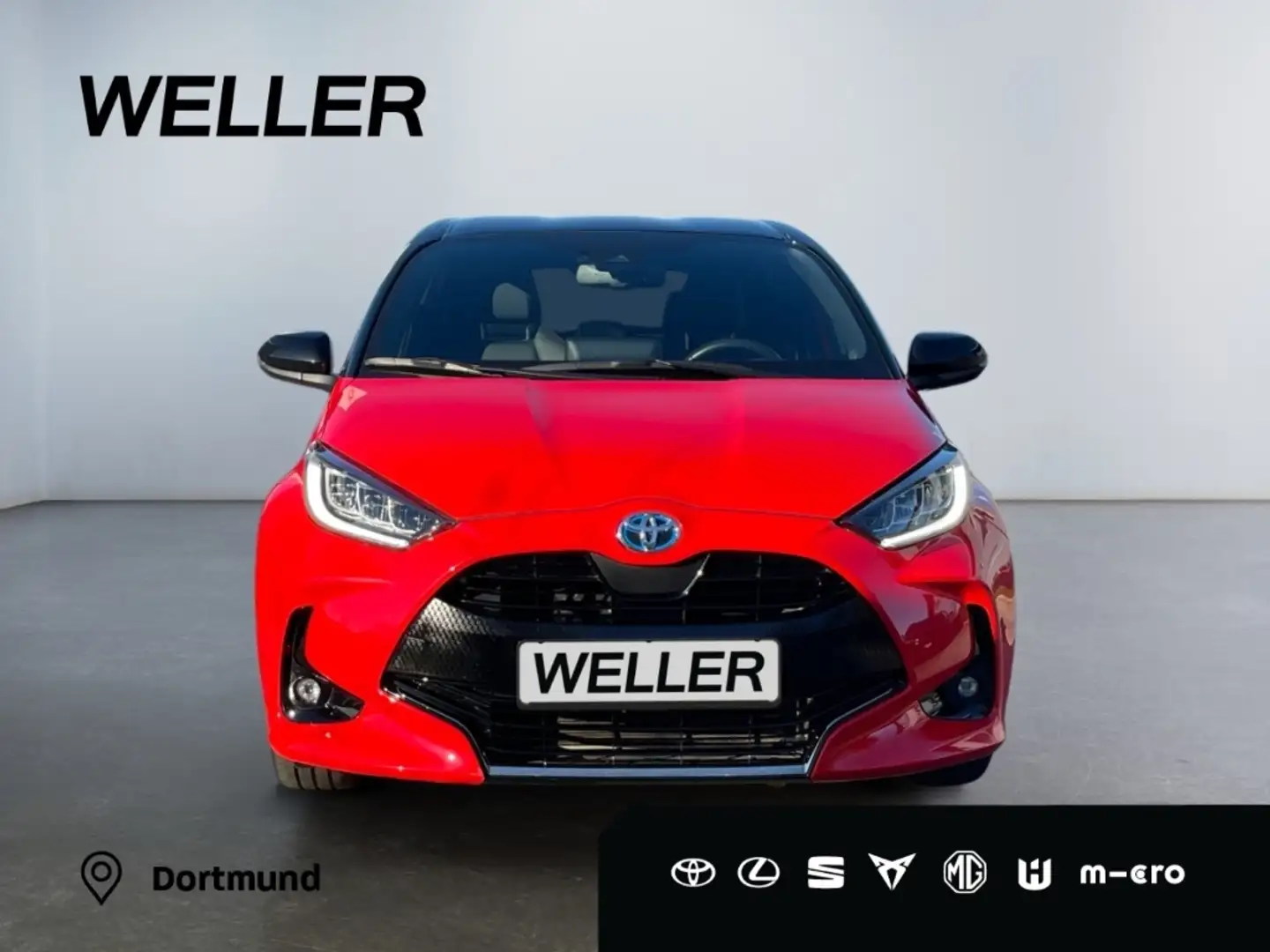 Toyota Yaris Hybrid 1.5 Premiere Edition *HUD*ACC*CAM* Rot - 2