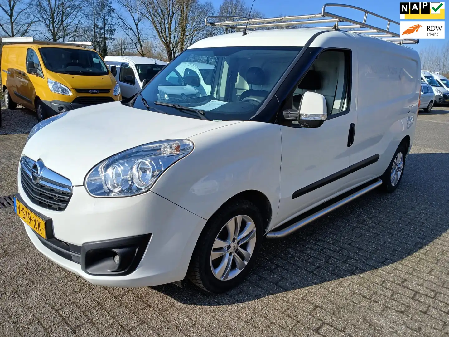 Opel Combo 1.3 CDTi L2H1 Sport airco cruise navi pdc Blanc - 1