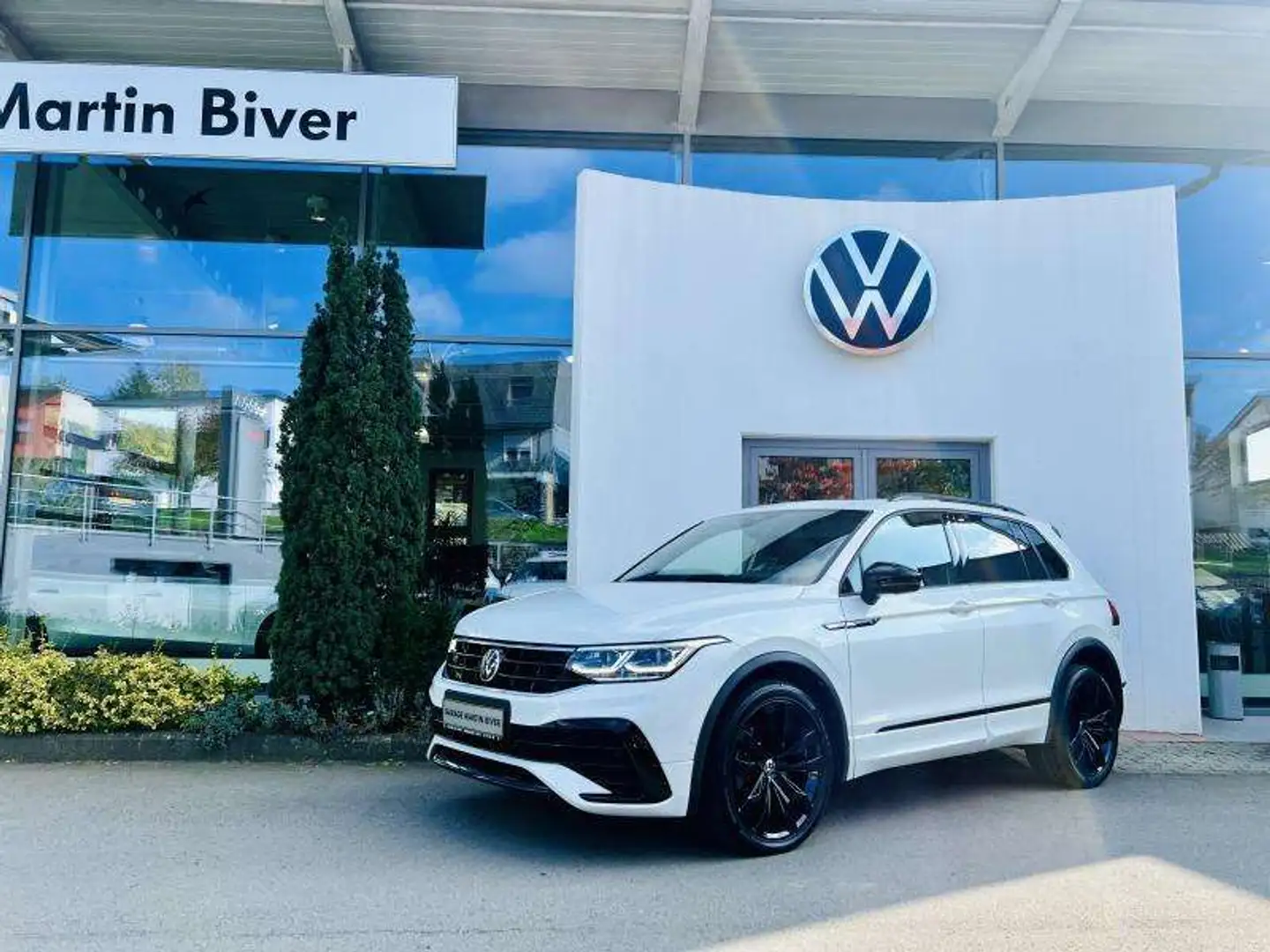 Volkswagen Tiguan R-Line Bianco - 1