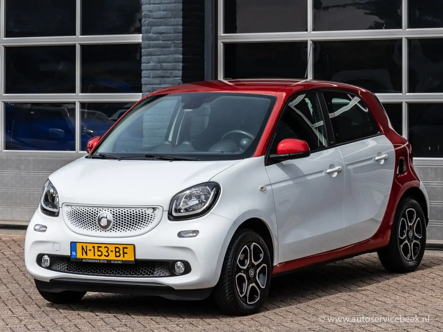 smart forFour 0.9 passion 90 pk, navigatie Wit - 1