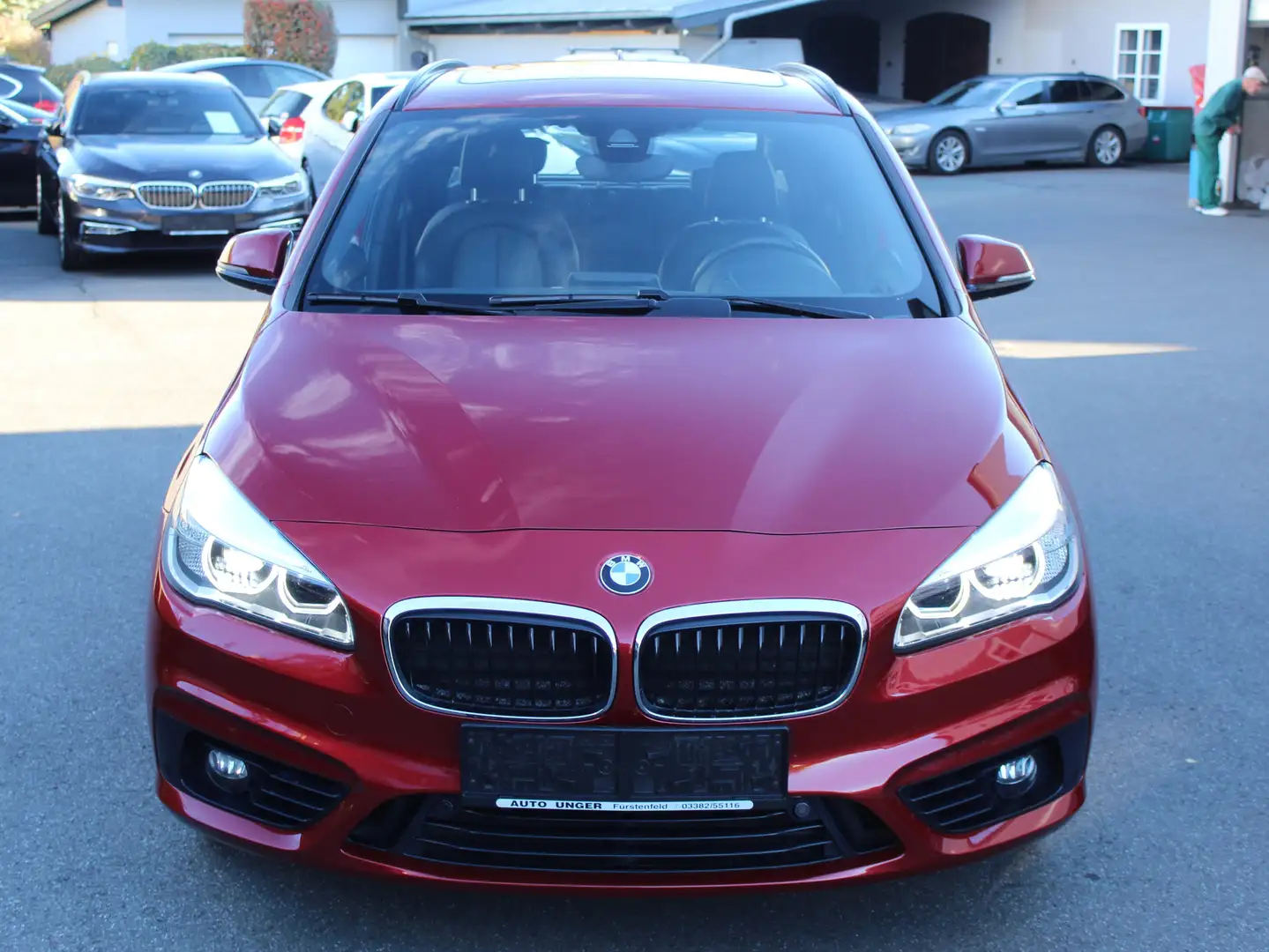BMW 218 218 d Sport-Line Viele Extras! Rot - 2
