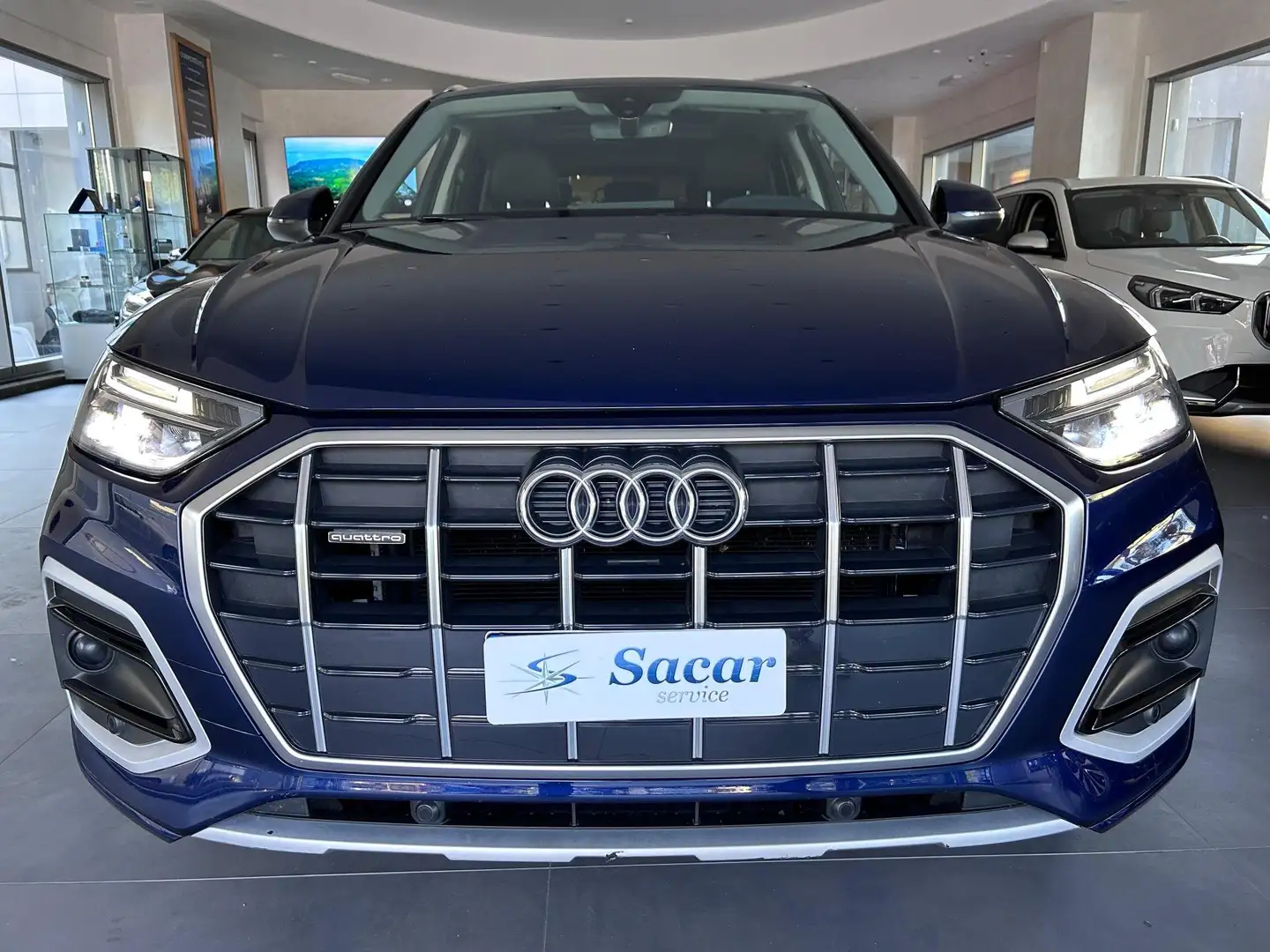 Audi Q5 Q5 Sportback 40 2.0 tdi mhev Bus. Advanced quattro Blu/Azzurro - 2