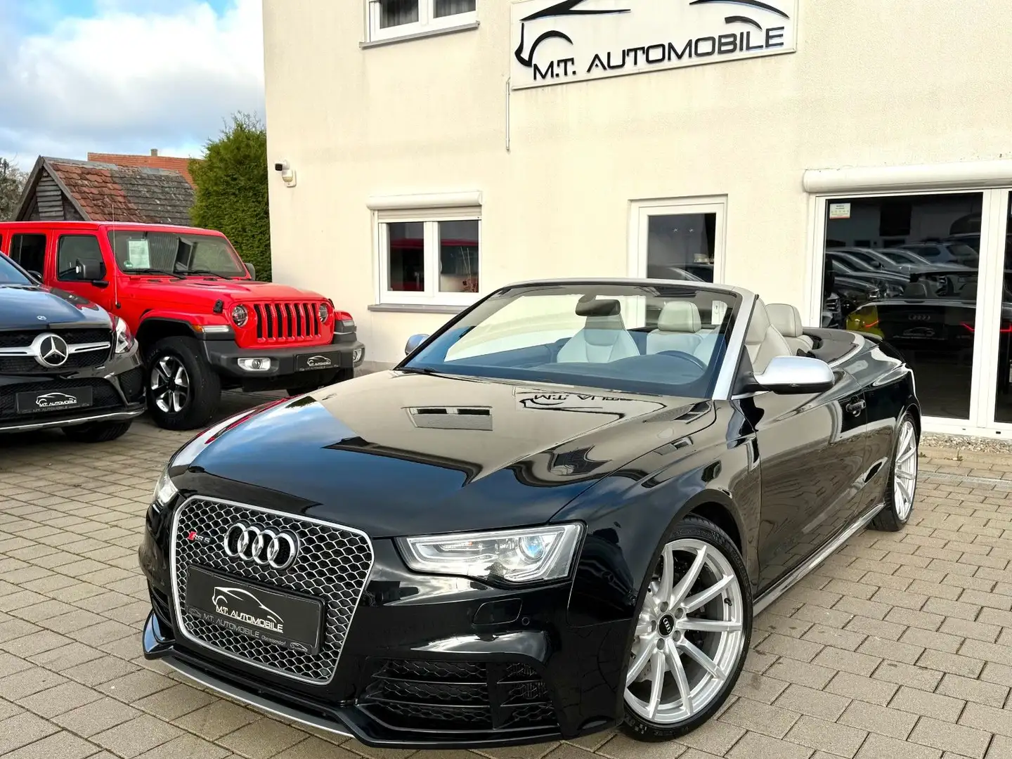 Audi RS5 RS 5*CABRIO*QUATTRO*NAVI*TEMP*KAMERA*SHZ*PDC* Noir - 1