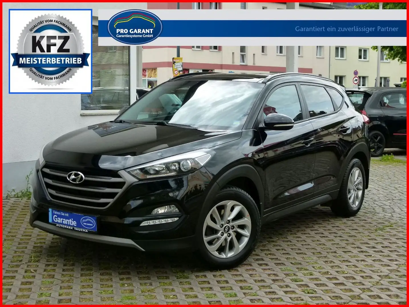 Hyundai TUCSON Automatik 1.Hand AHK Panorama +GARANTIE+ Schwarz - 1