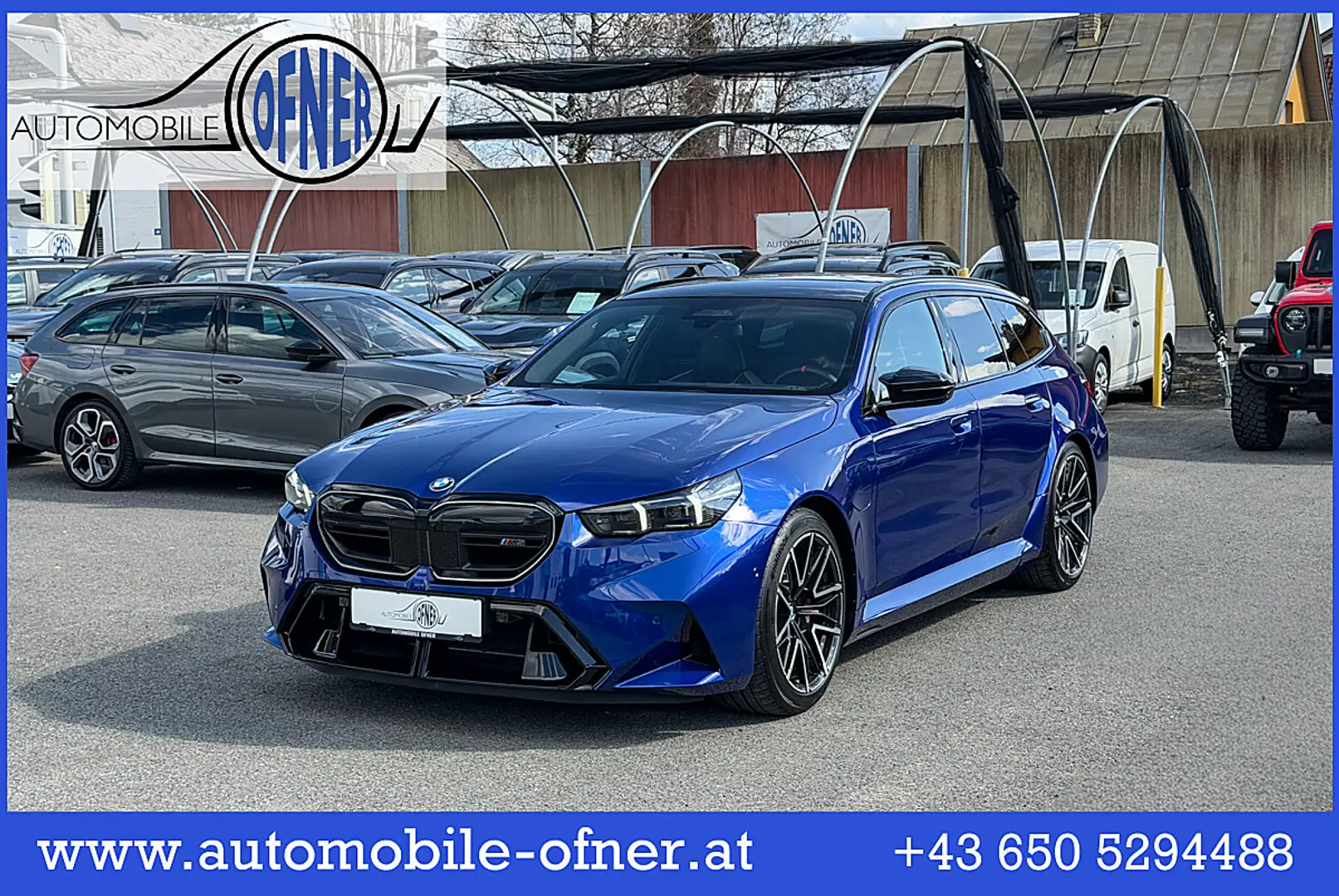 BMW M5 Touring AHK Comfort-Paket *Marina Bay Blue*Lede... Blau - 1