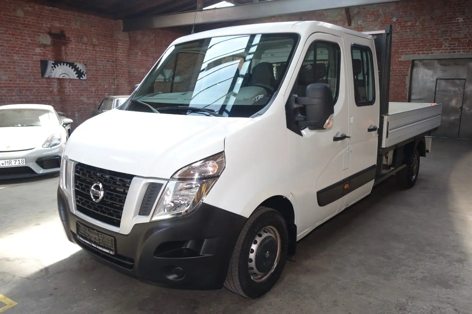 Nissan NV400 NV 400 DoKa Pritsche L3H1 TüvNeu Klima 1HandEur6 bijela - 1