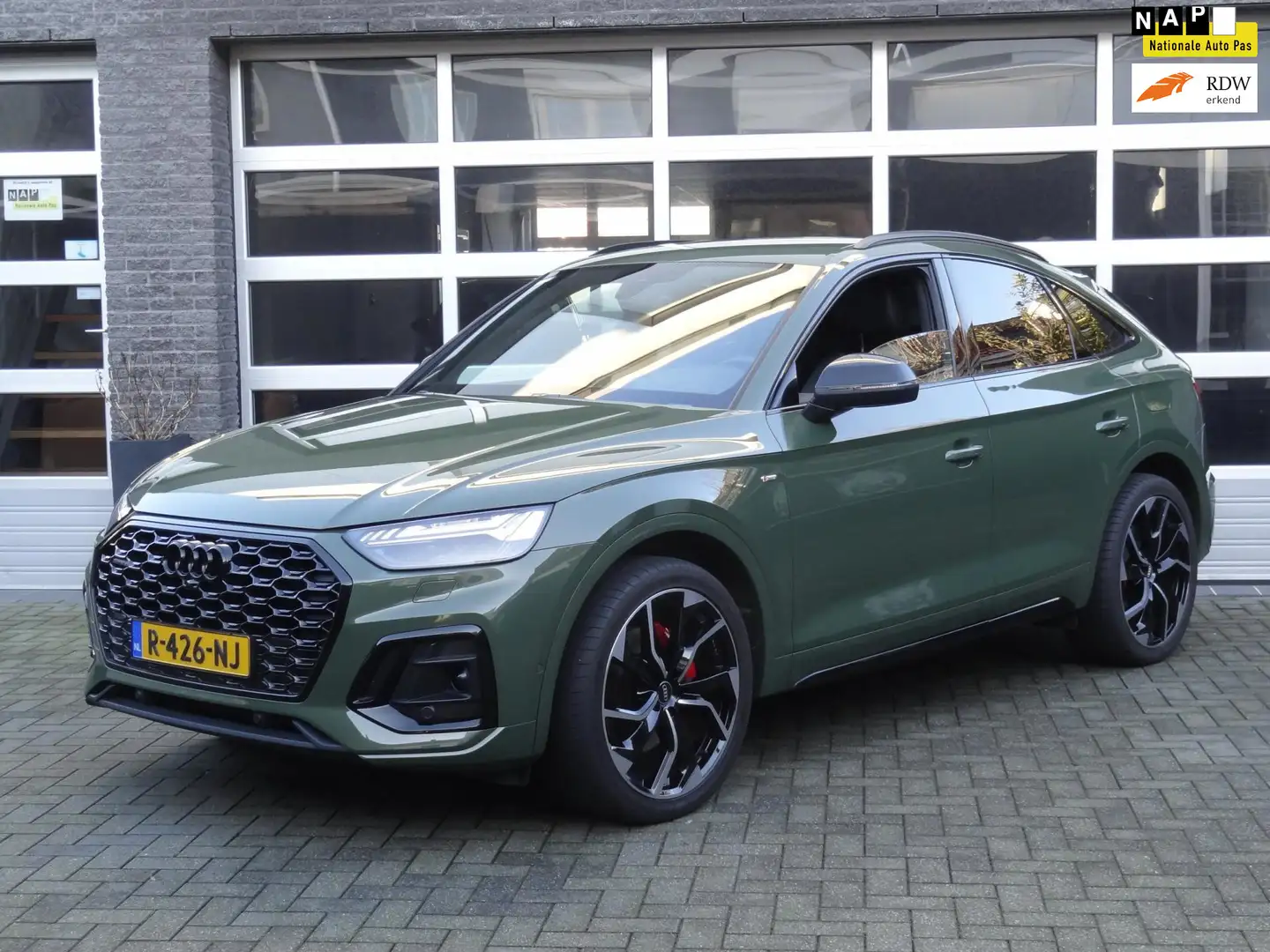 Audi Q5 Sportback 55 TFSI e S edition Groen - 1
