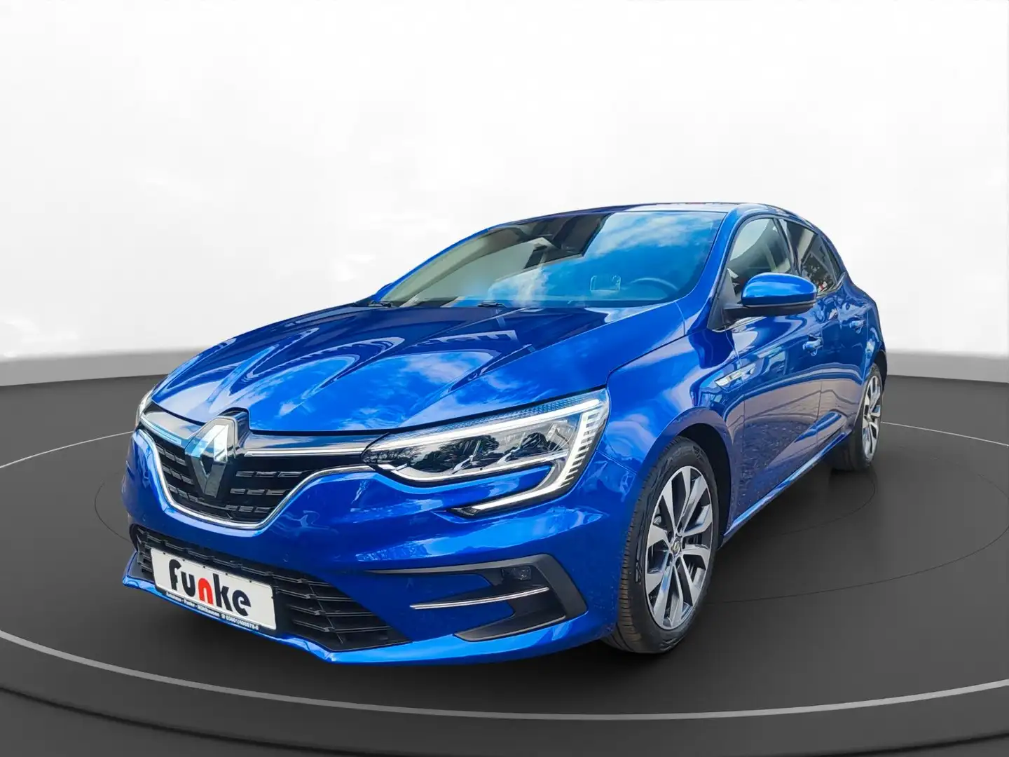 Renault Megane IV 1.3 TCe 140 Intens *HUD*KAMERA*NAVI* Bleu - 1