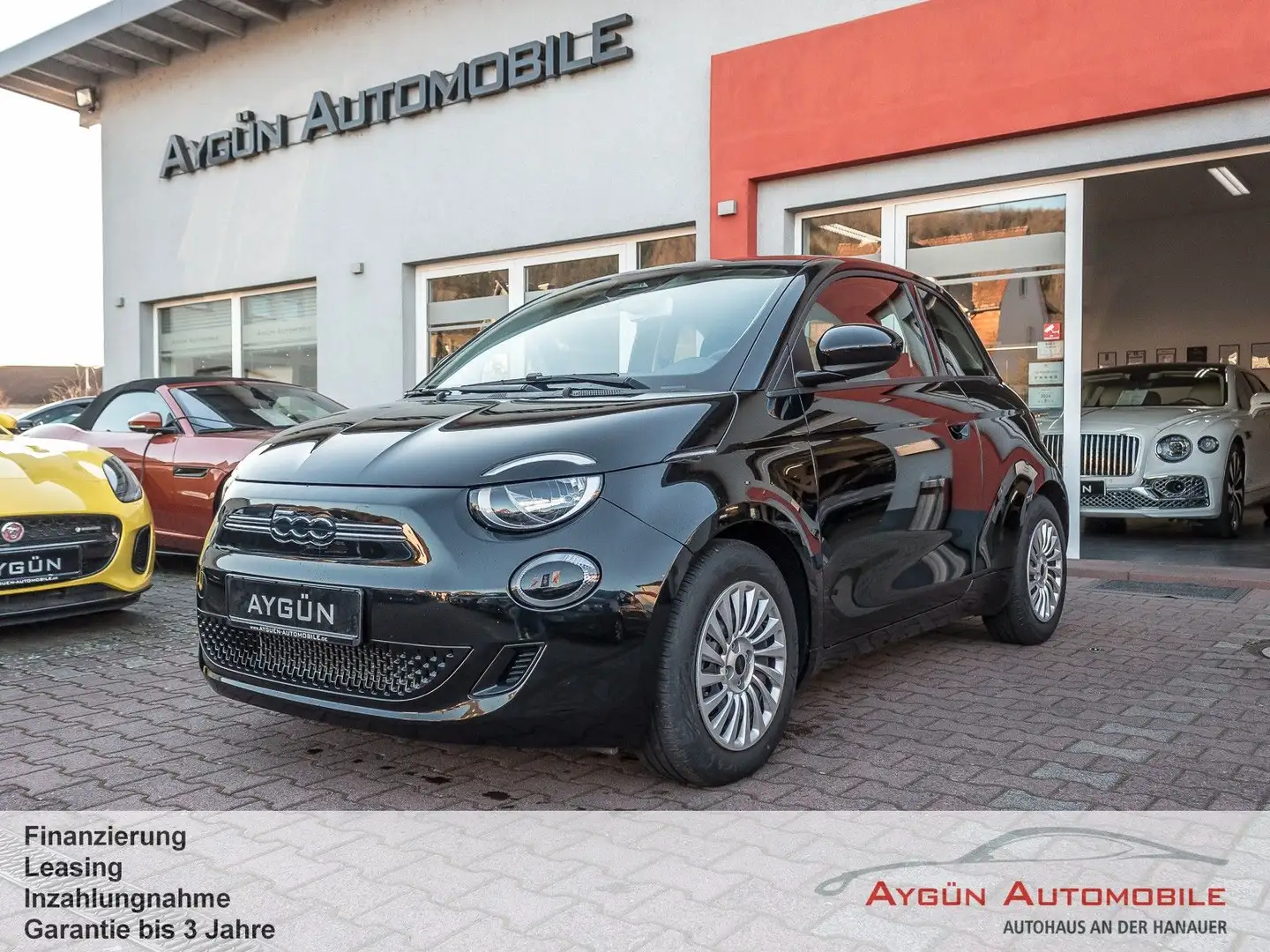 Fiat 500e Action Schwarz - 1
