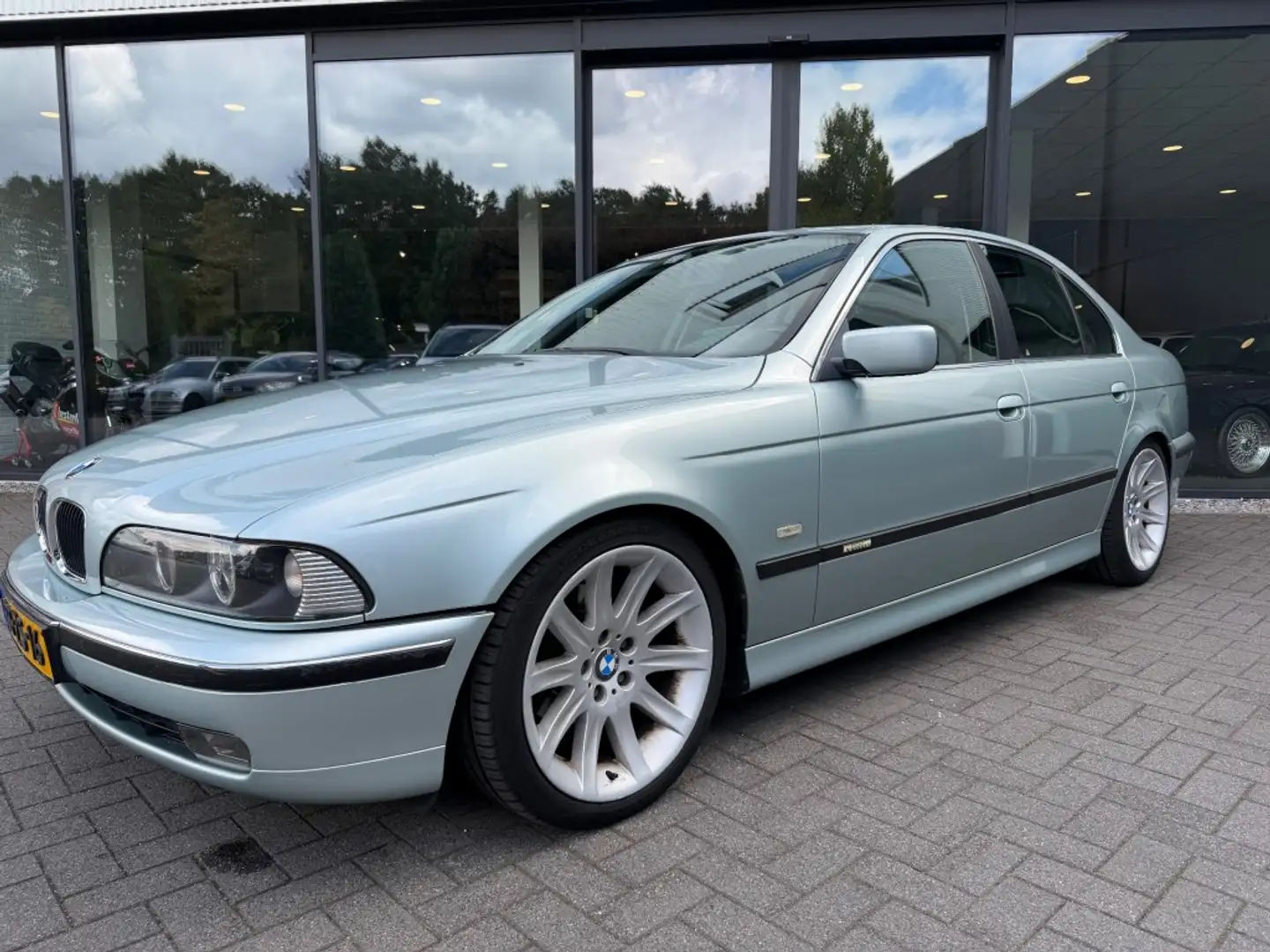 BMW 528 528I EXECUTIVE,Leer,Clima,Cruise,Carplay,Orig NL, Grün - 2