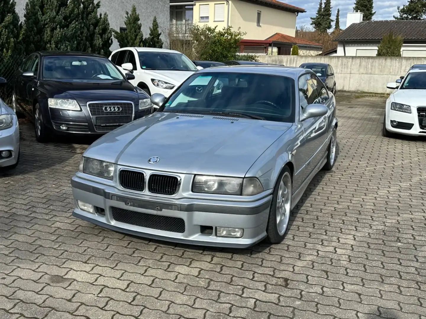 BMW 325 i Coupe M50 Motor*M Technik*Eisenmann*2.Hand Srebrny - 2