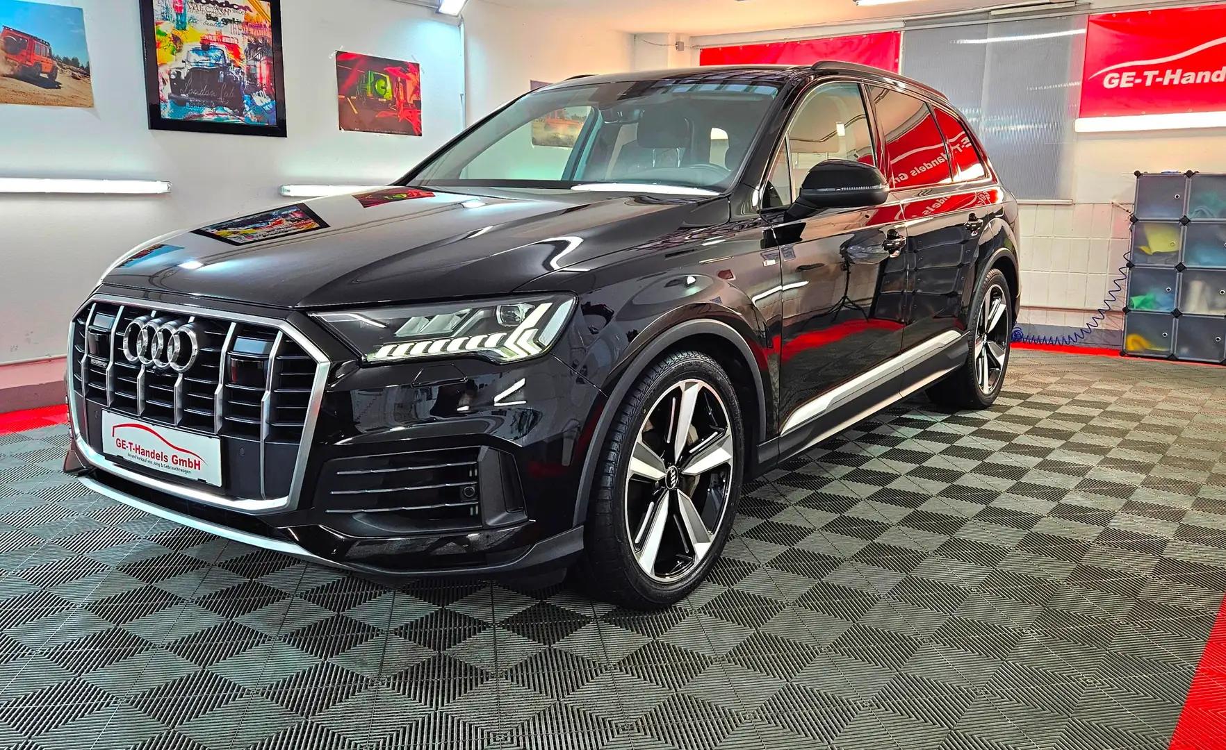 Audi Q7 55 TFSI PHEV quattro 340 Matrix Sport Mwst ausw. Schwarz - 1