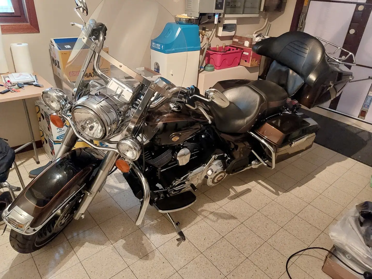 Harley-Davidson Road King Anyversery in perfecte staat met alarm en gps Bronz - 2