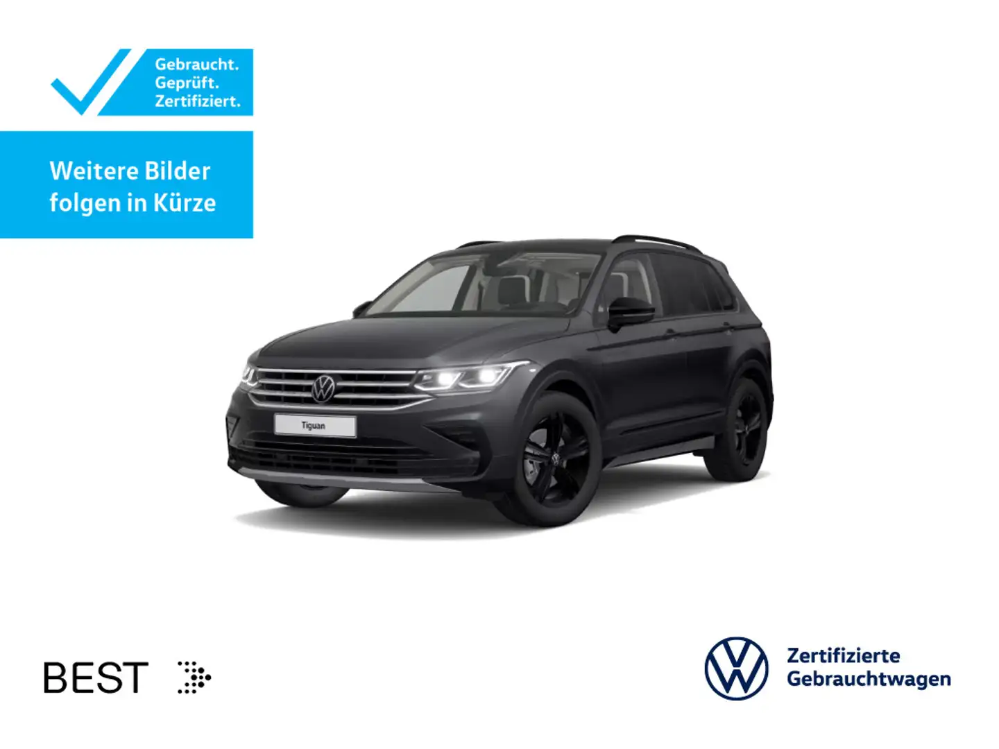 Volkswagen Tiguan 2.0 TDI DSG 4M URBAN SPORT*AHK*MATRIX*HUD Grau - 1