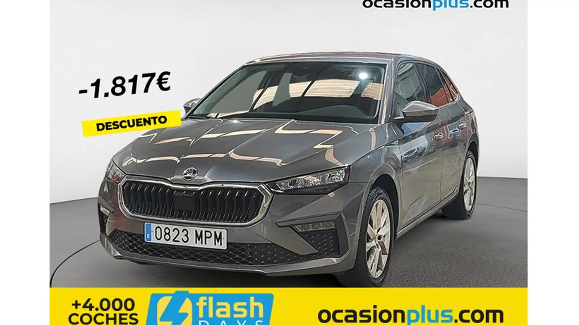 Skoda Scala 1.0 TSI Selection 85kW Gris - 1