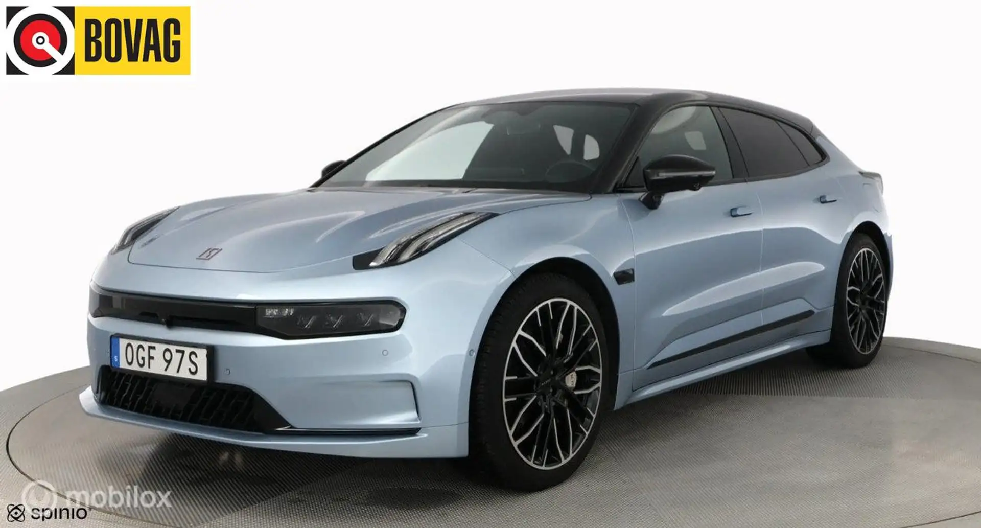 Zeekr 001 100 kWh AWD 544HK PRIVILEGE, Yamaha, massage Blau - 1