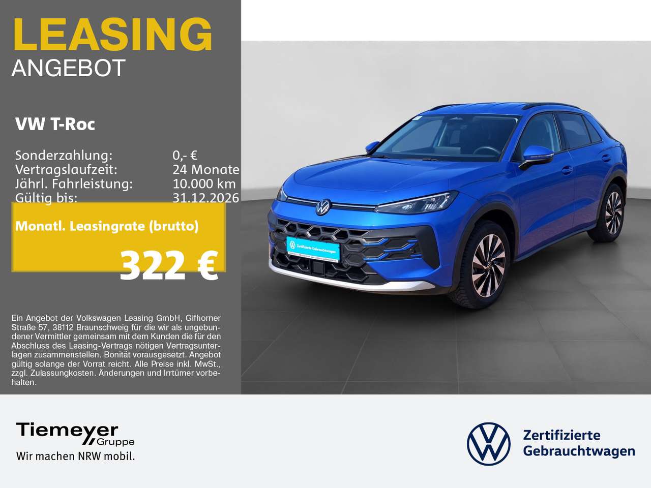 Volkswagen T-Roc — Volkswagen T-Roc 1.5 eTSI DSG LIFE NEUES MODELL LED NAVI KA