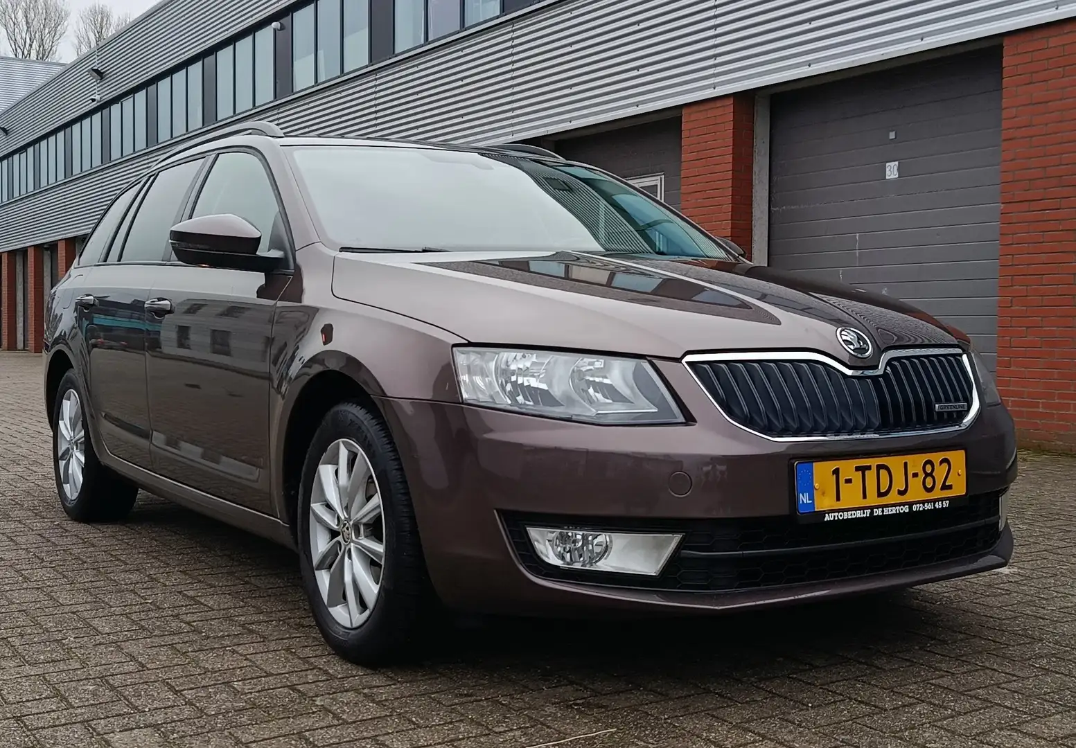 Skoda Octavia Octavia 1.2 TSI Grt Amb Bns Коричневий - 1