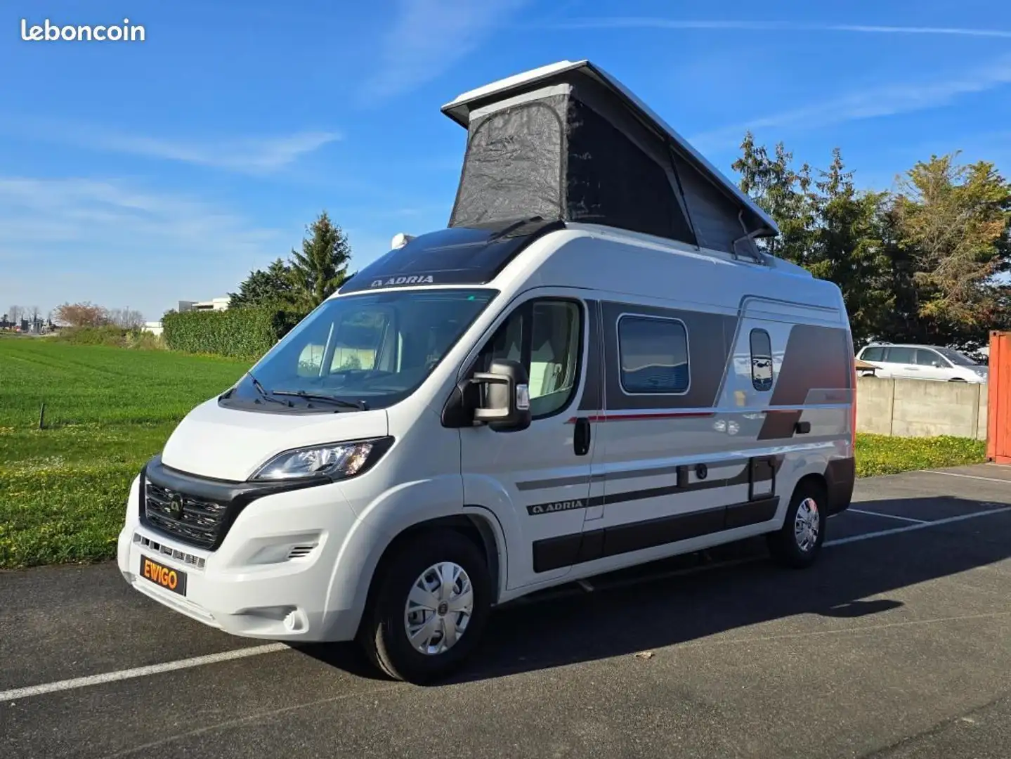 Fiat Ducato ADRIA TWIN 600 SPB SPORTS AUTOMATIQUE-STORE-4 COUCHAGES-ATTELAGE-IMMAT FR Bianco - 1