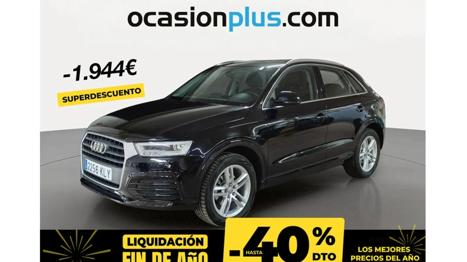 Audi Q3 2.0TDI Sport edition S tronic 110kW Noir - 1